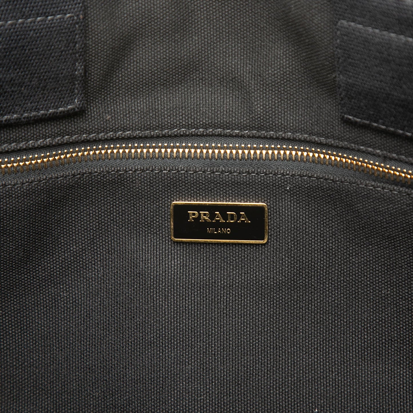 Prada Large Canvas Canapa Logo Satchel