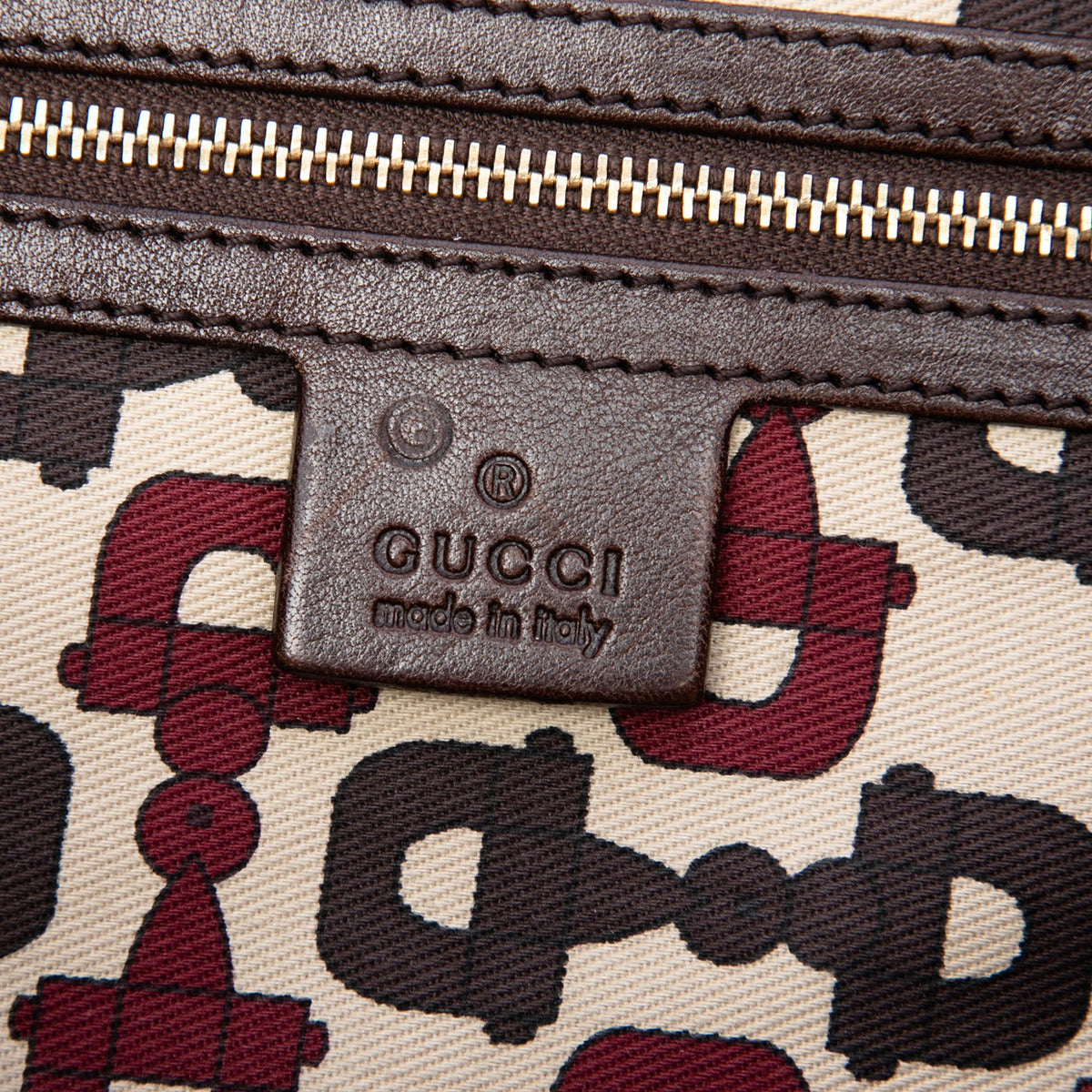 Gucci GG Suede Studded Pelham Crossbody