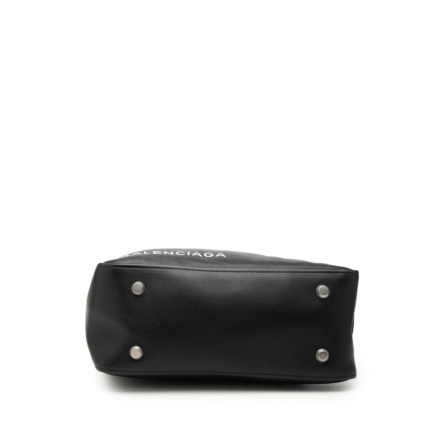 Balenciaga Medium Leather Triangle Duffle Bag