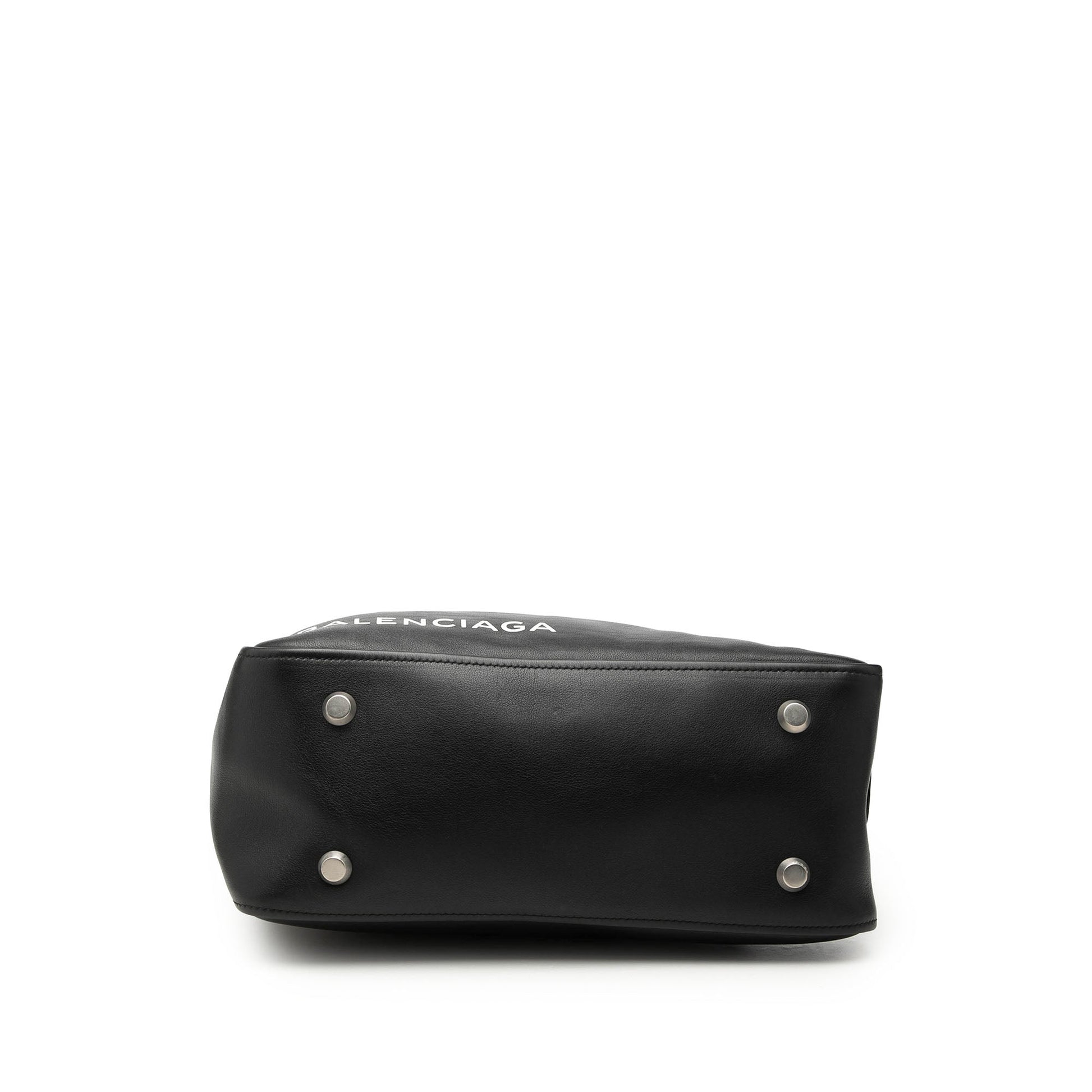 Balenciaga Medium Leather Triangle Duffle Bag
