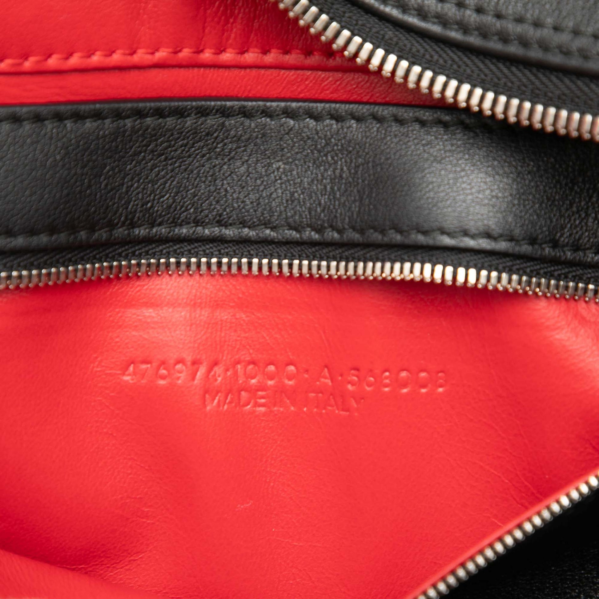 Balenciaga Medium Leather Triangle Duffle Bag