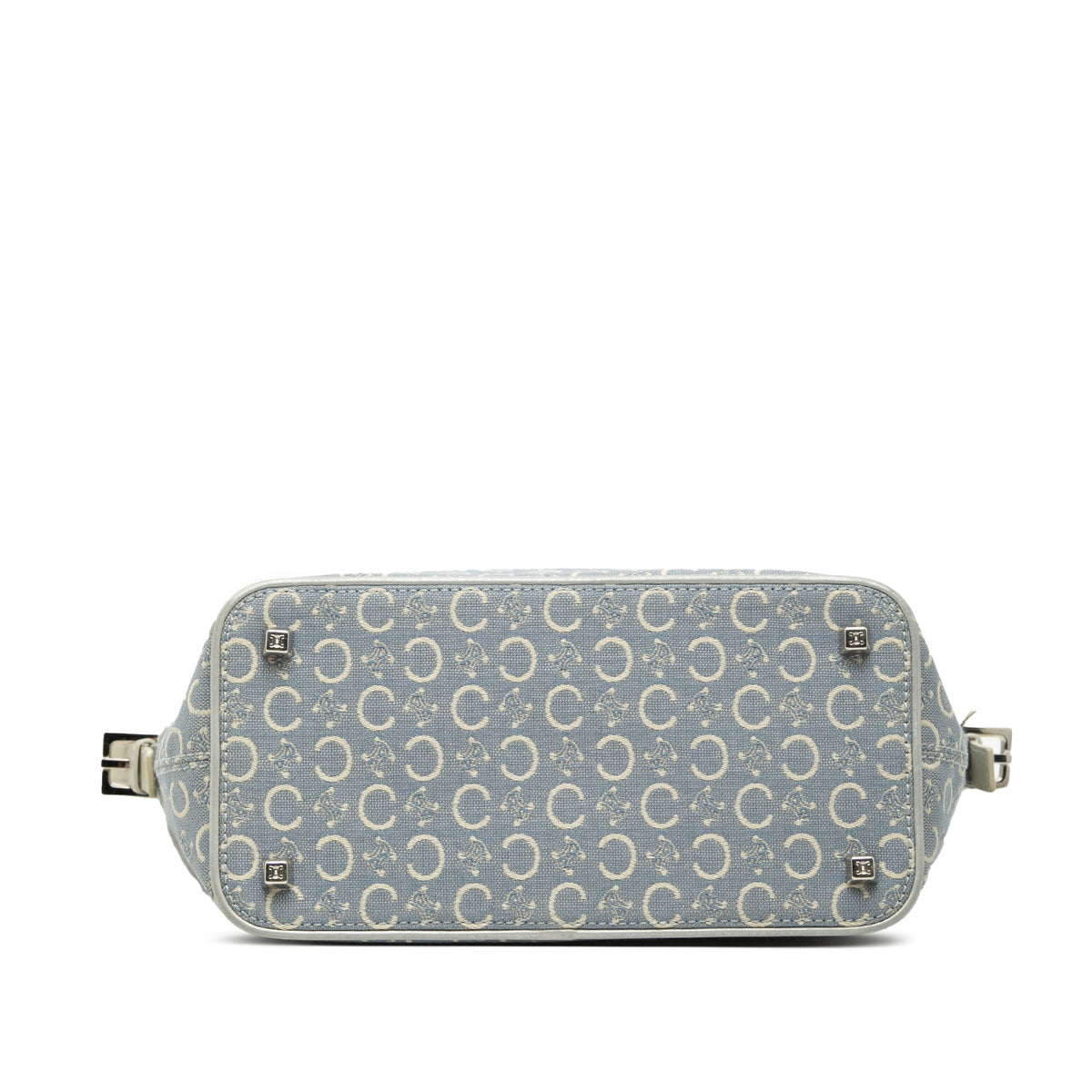 Celine C Macadam Canvas Handbag