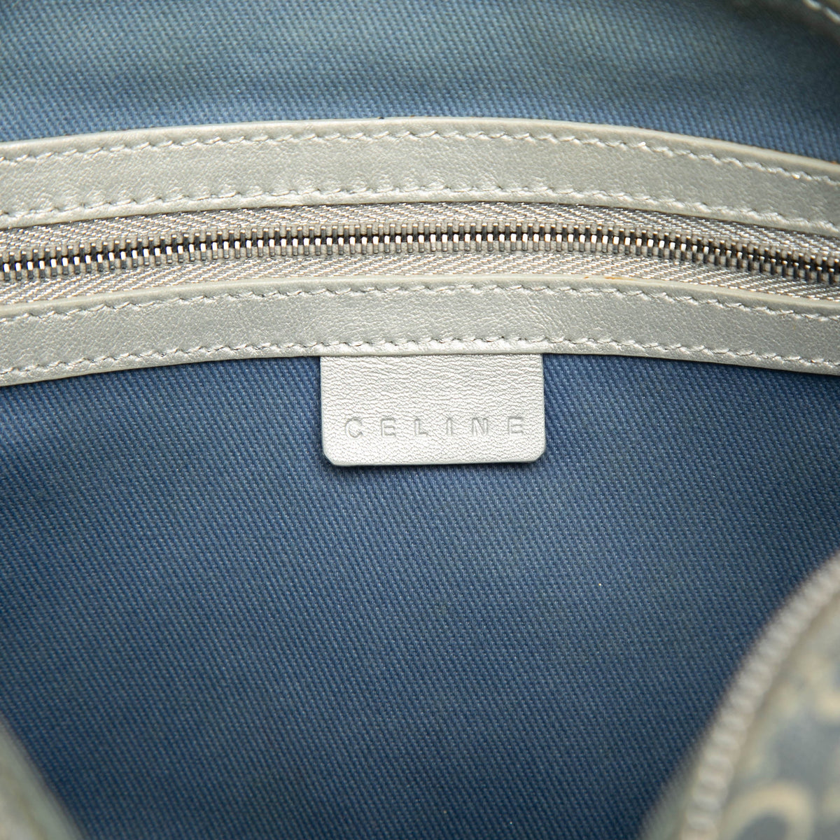Celine C Macadam Canvas Handbag