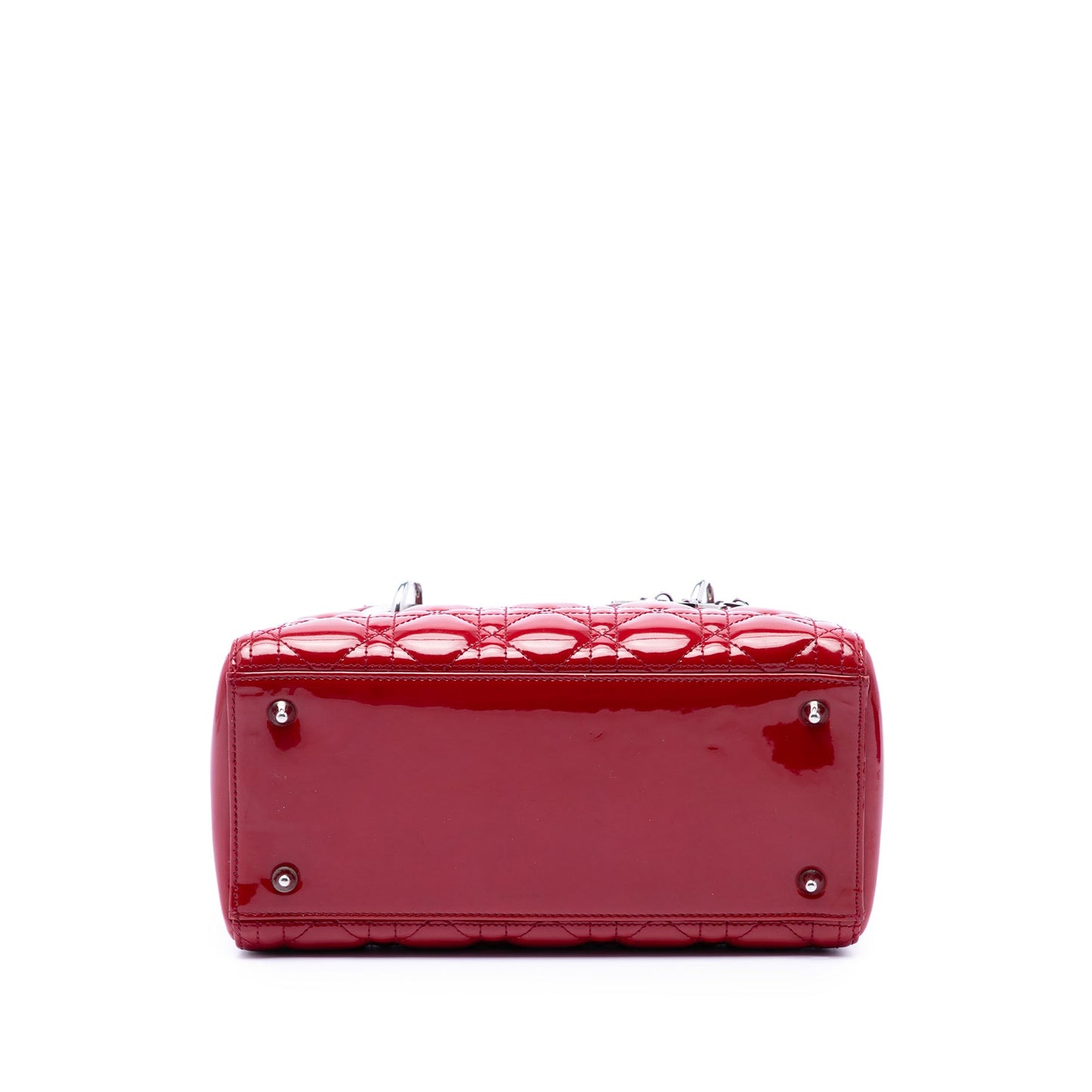 Dior Medium Patent Cannage Lady Dior