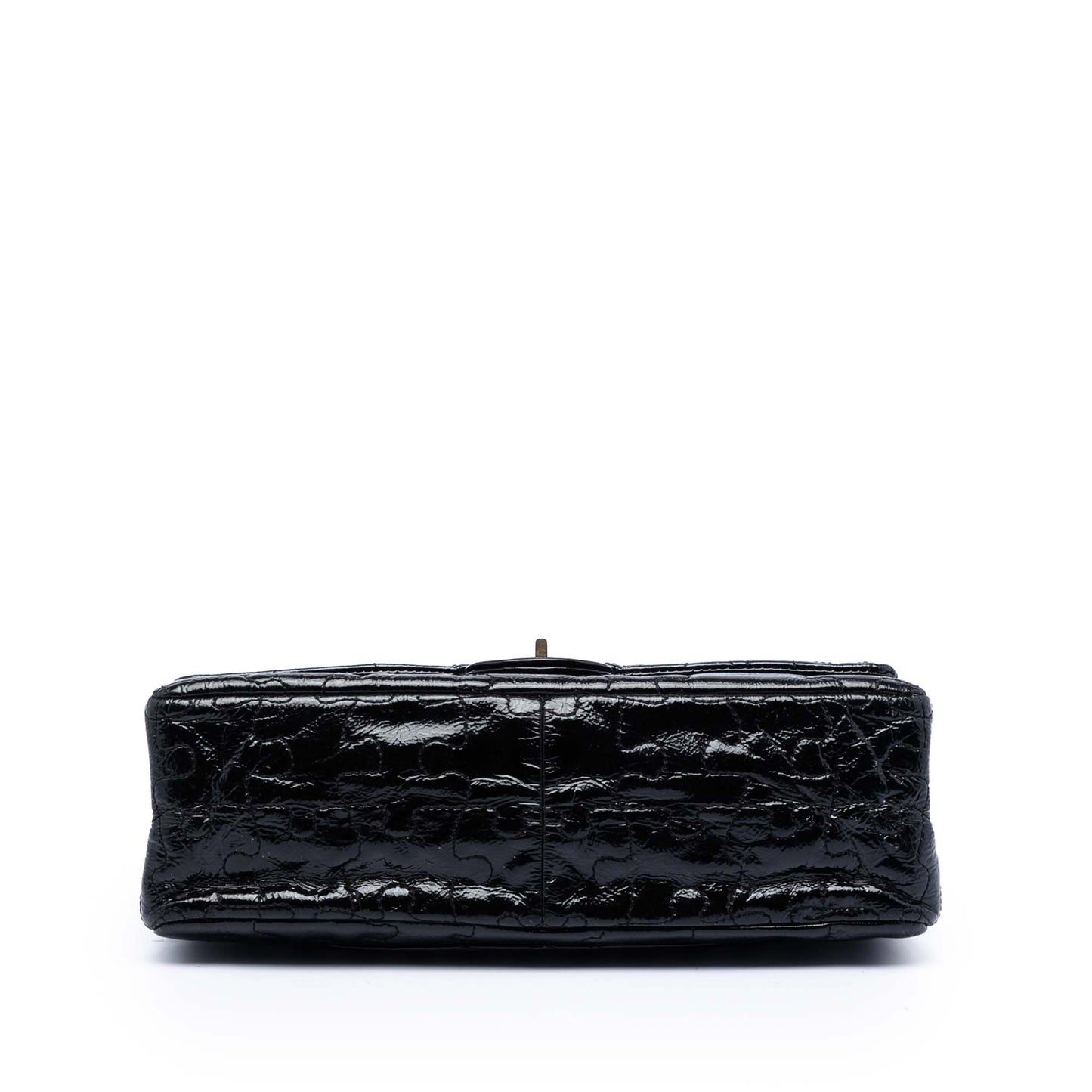 Chanel Crackled Patent Puzzle Reissue 2.55 Double Flap 226