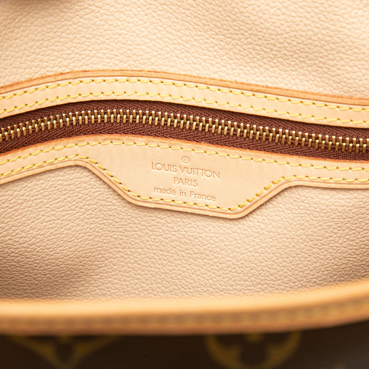 Louis Vuitton Monogram Bucket GM — Brown