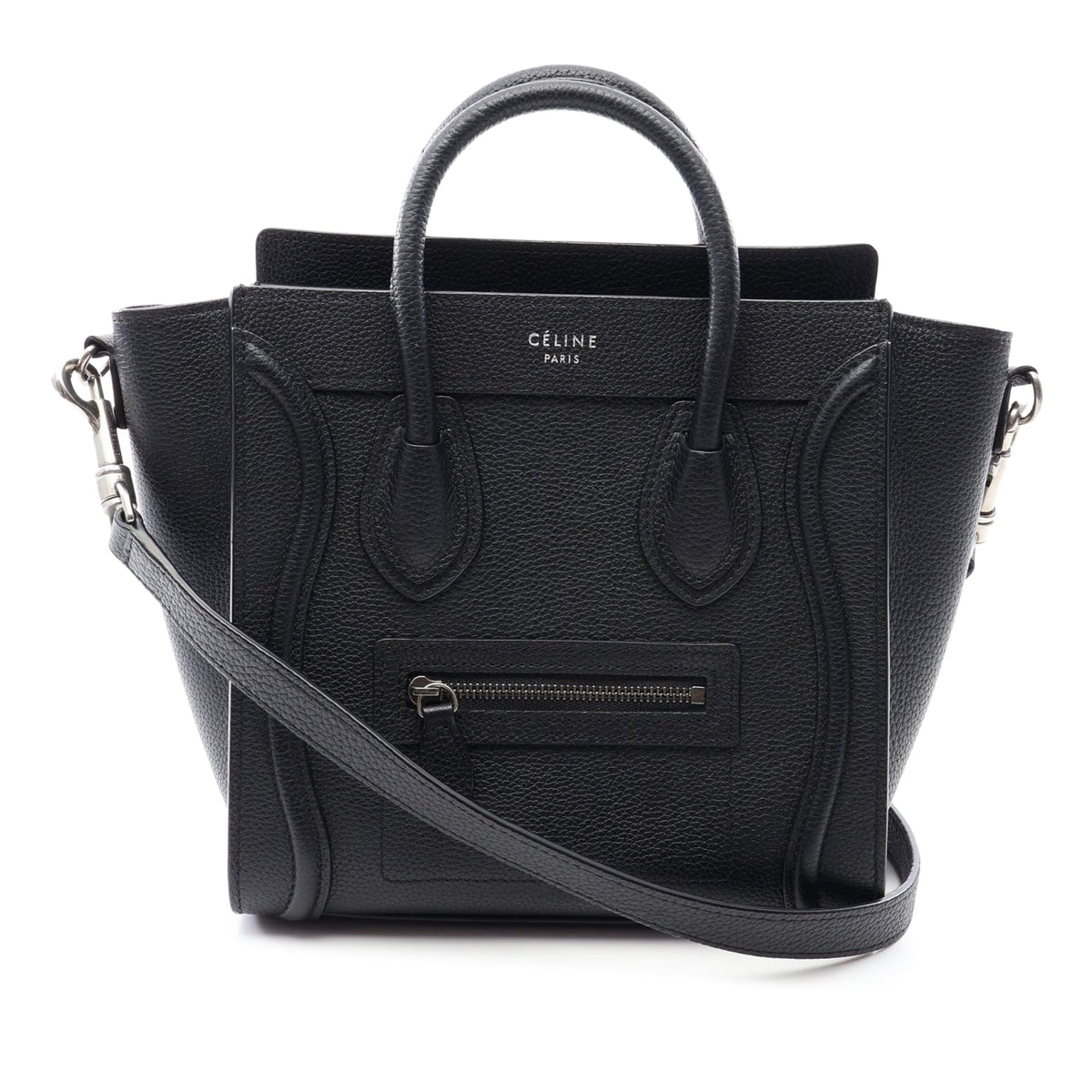 Celine Nano Leather Luggage Tote