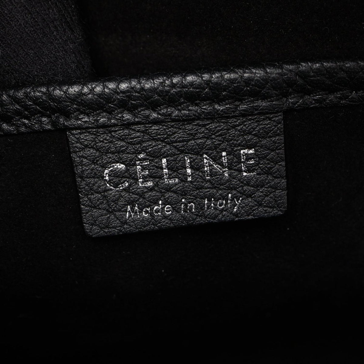 Celine Nano Leather Luggage Tote