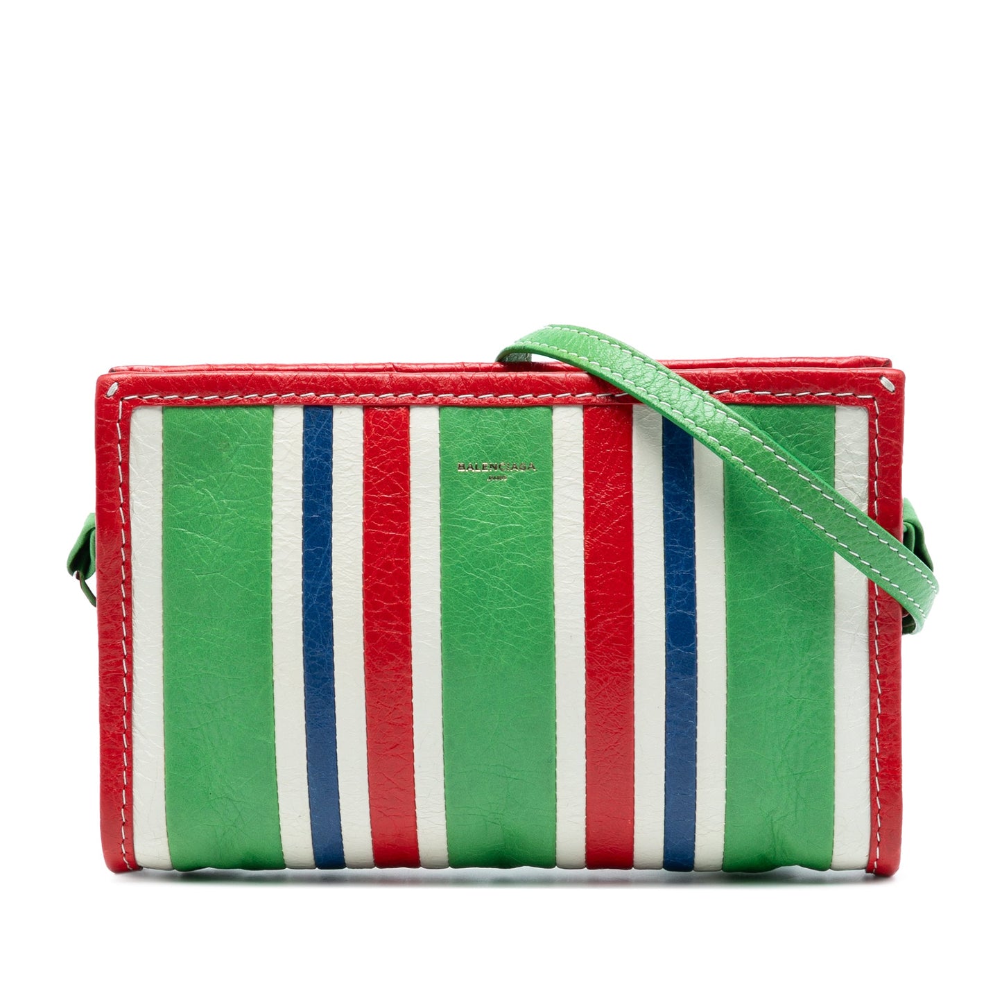 Balenciaga Lambskin Bazar Crossbody