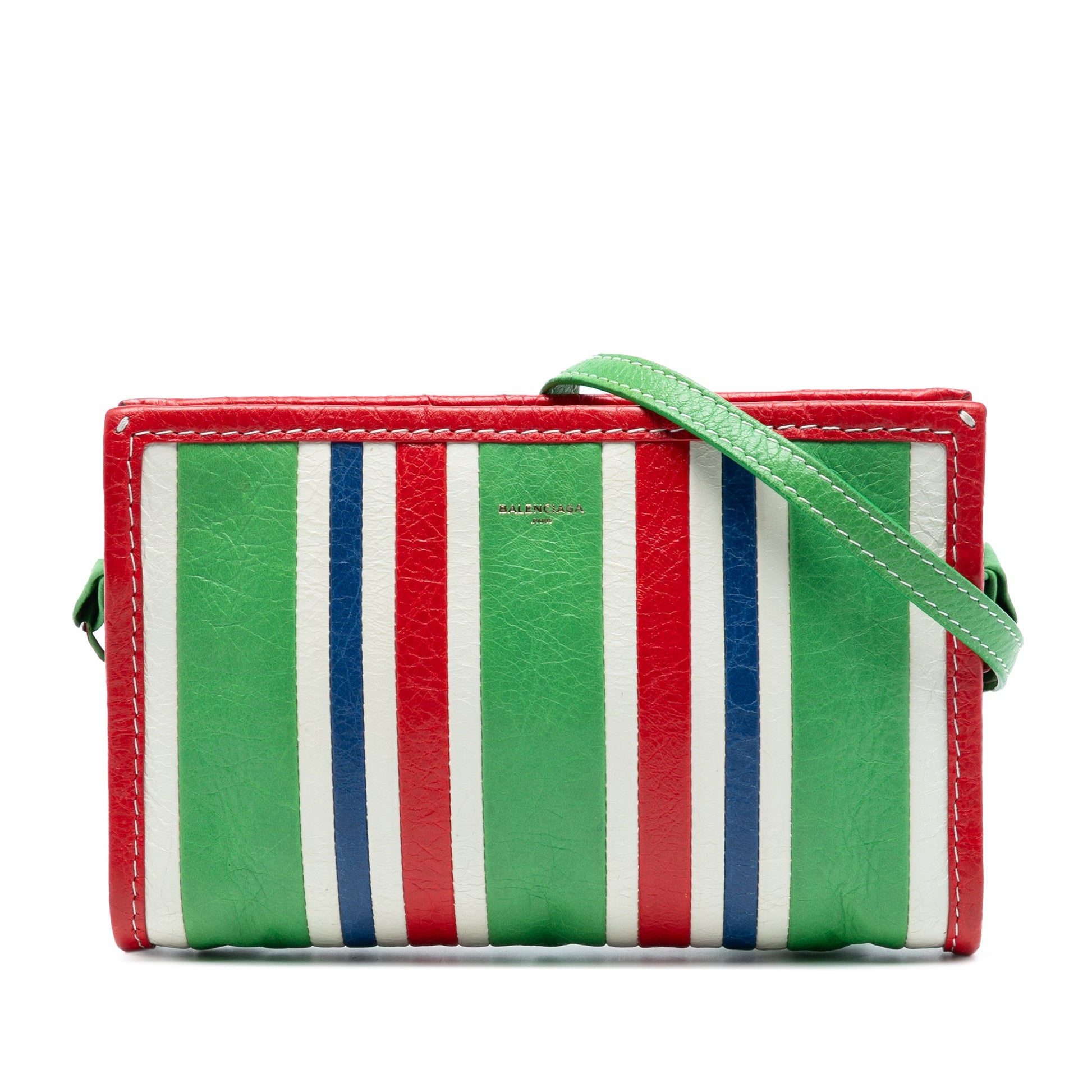 Balenciaga Lambskin Bazar Crossbody