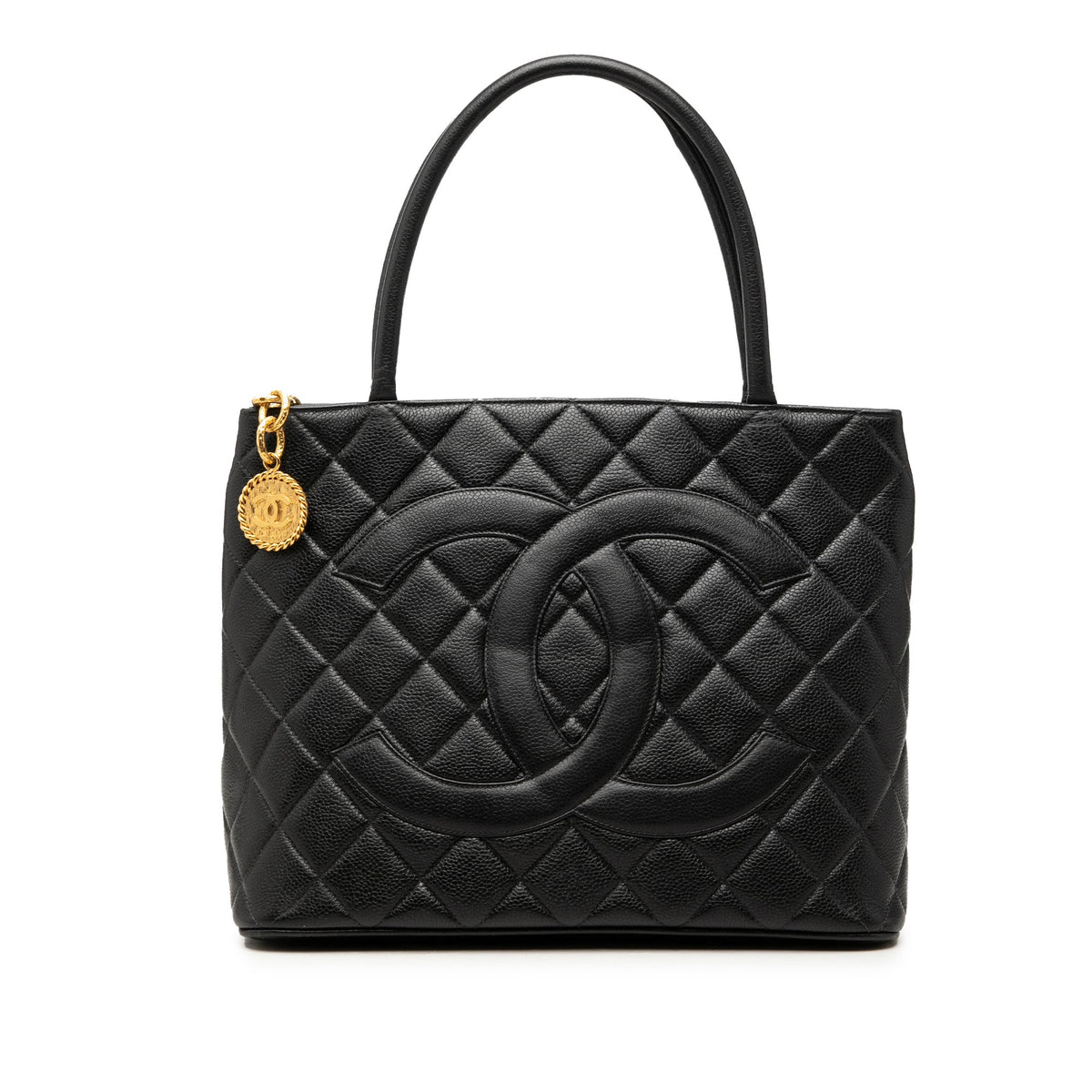 Chanel Caviar Medallion Tote