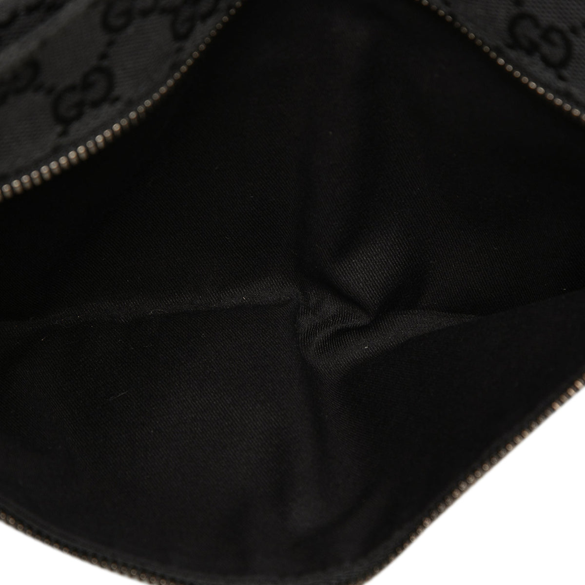 Gucci GG Canvas Double Pocket Belt Bag