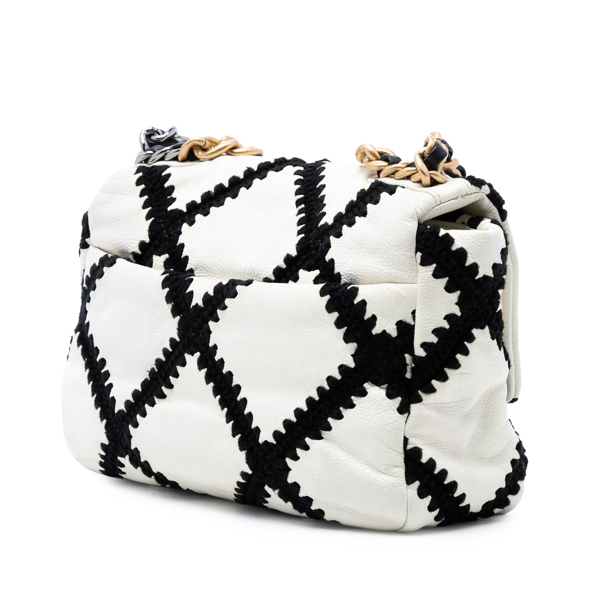 Chanel Medium Crochet Calfskin 19 Flap