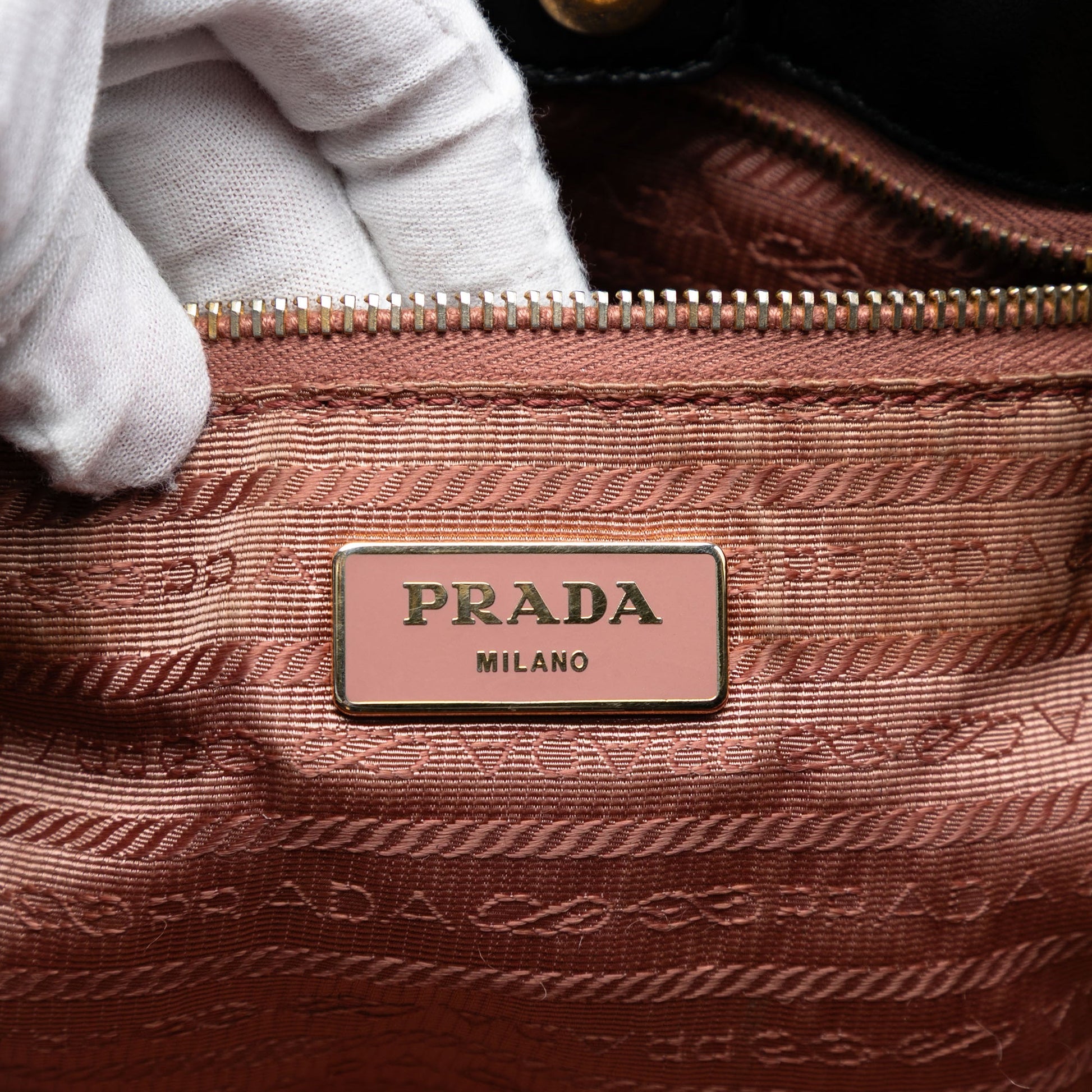 Prada Tessuto Fiocco Bow Handbag