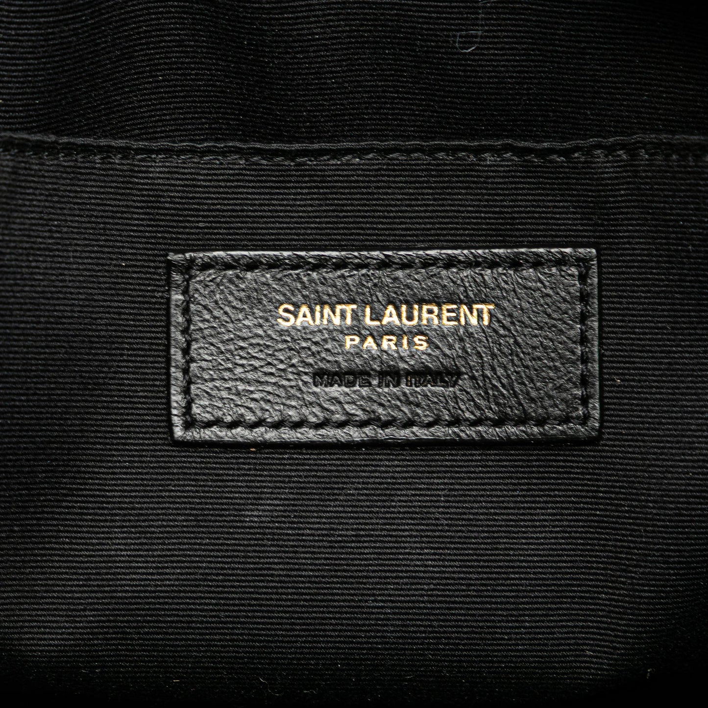 Saint Laurent Quilted Leather Lou Camera Bag