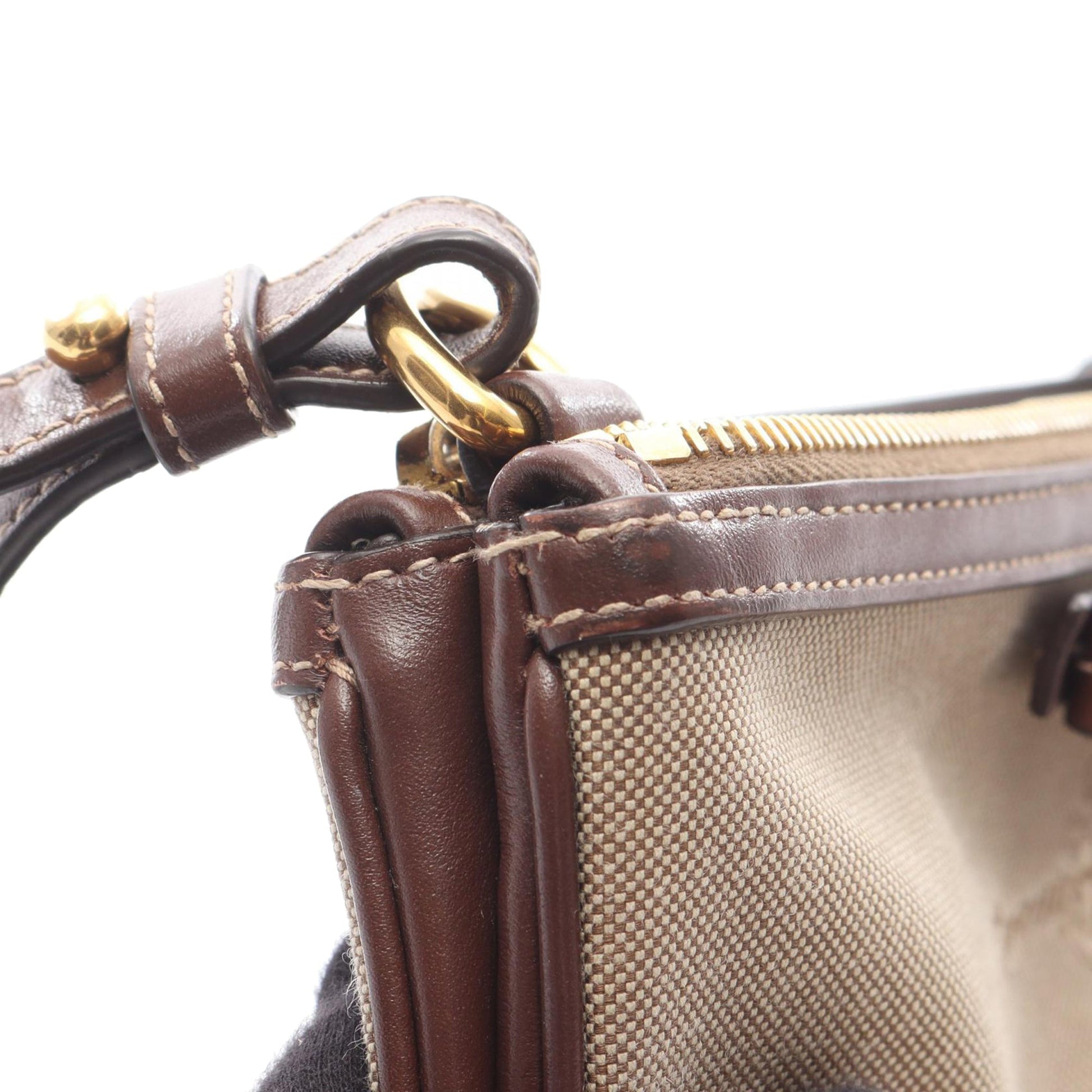 Prada Canapa Logo Jacquard Crossbody Bag