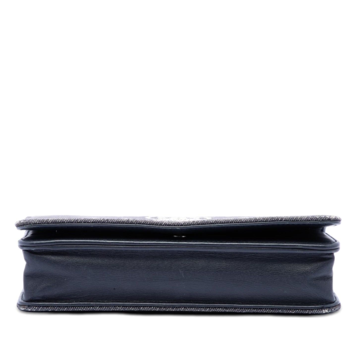 Chanel Denim Deauville Wallet On Chain