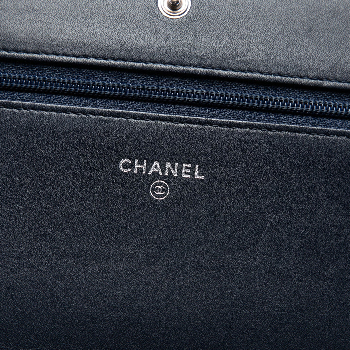 Chanel Denim Deauville Wallet On Chain