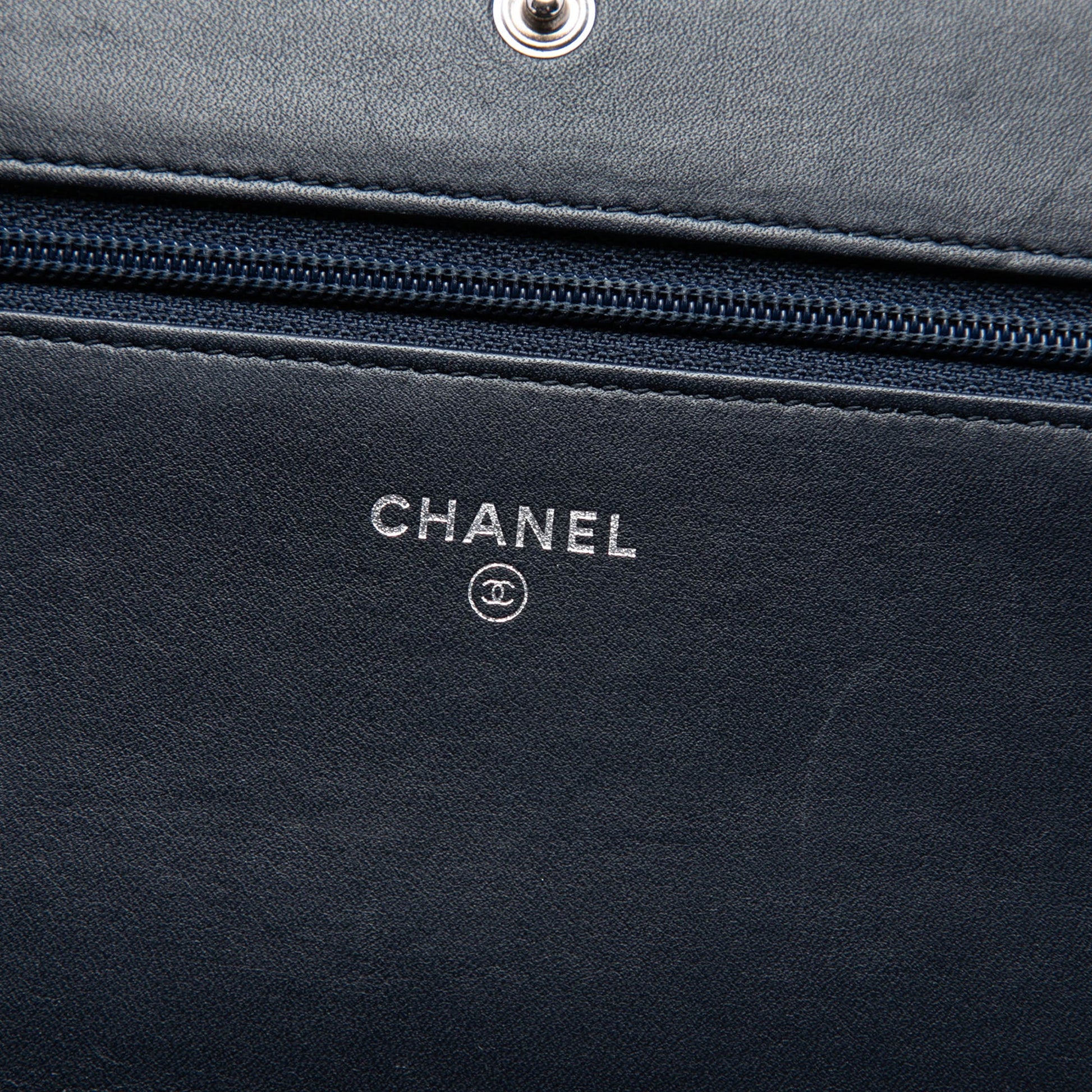Chanel Denim Deauville Wallet On Chain