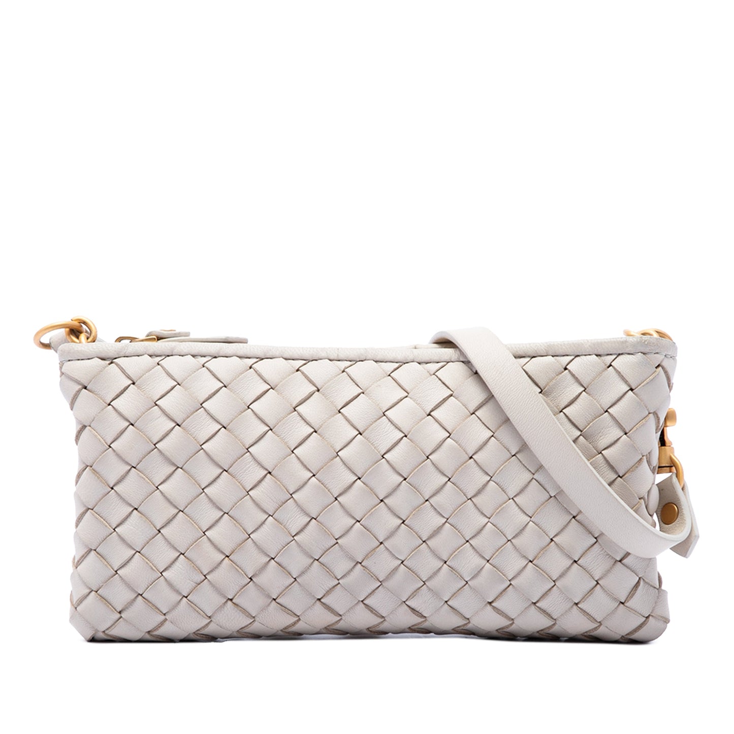 Bottega Veneta Nappa Intrecciato Pouch On Strap