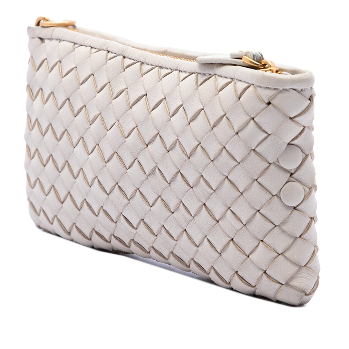 Bottega Veneta Nappa Intrecciato Pouch On Strap