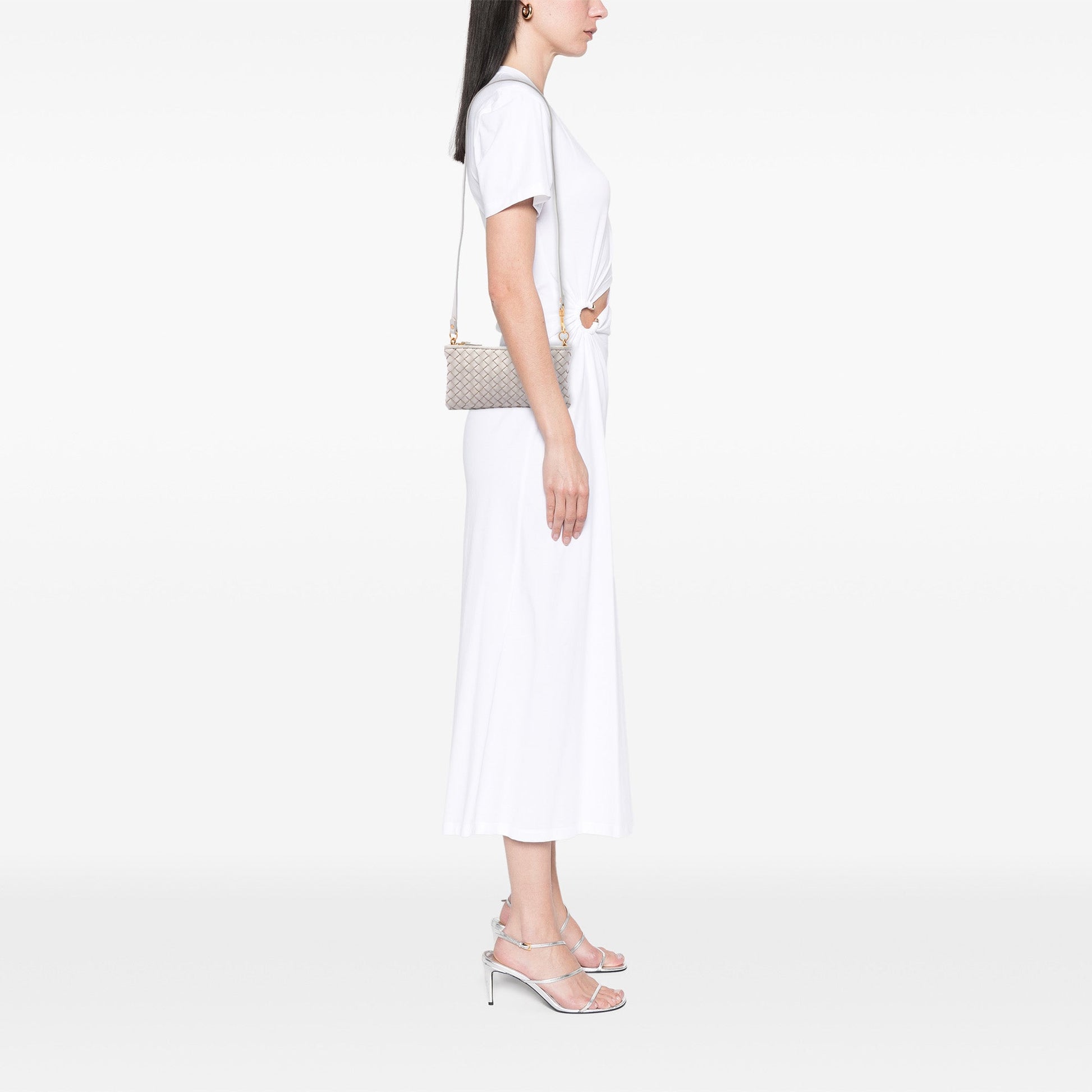 Bottega Veneta Nappa Intrecciato Pouch On Strap