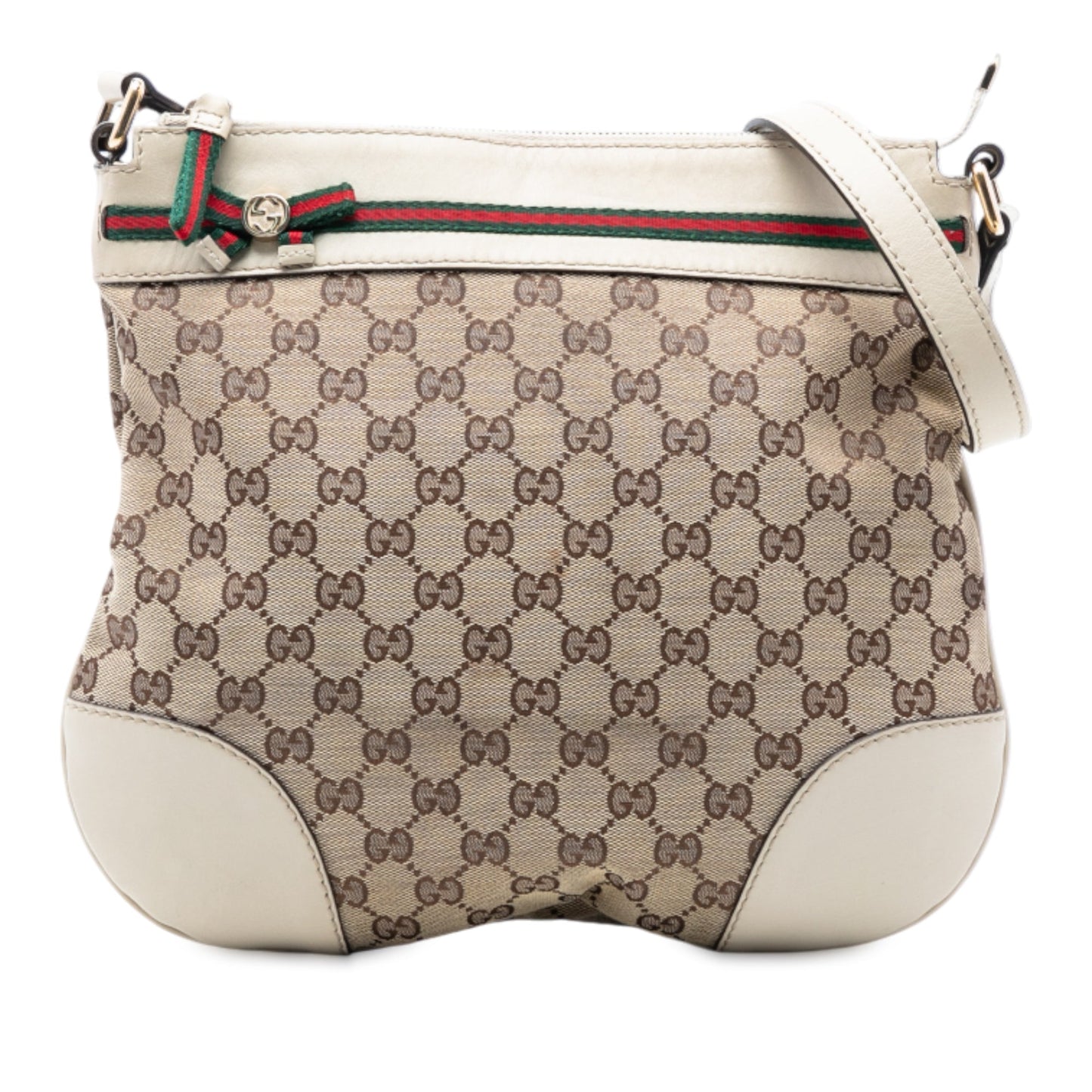Gucci GG Canvas Web Mayfair Crossbody