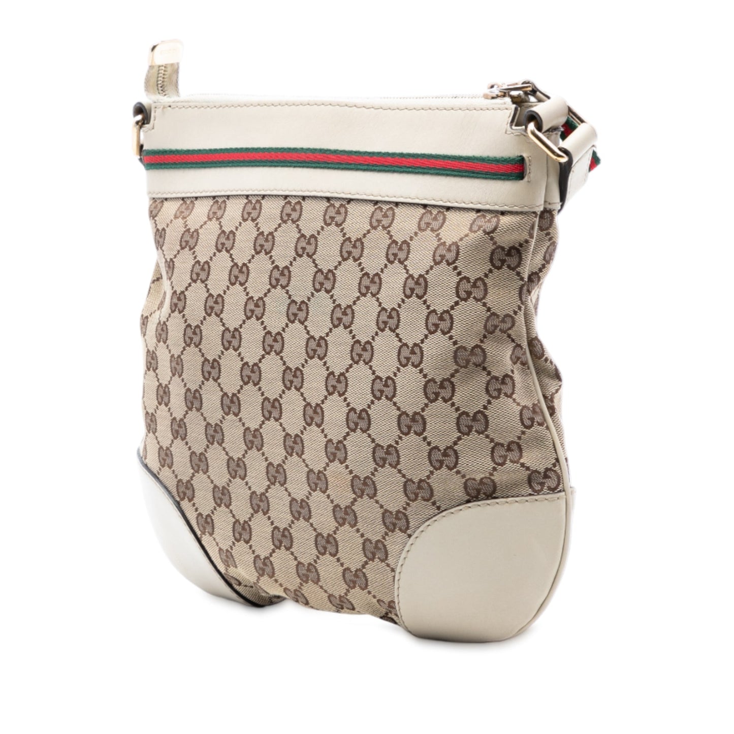 Gucci GG Canvas Web Mayfair Crossbody