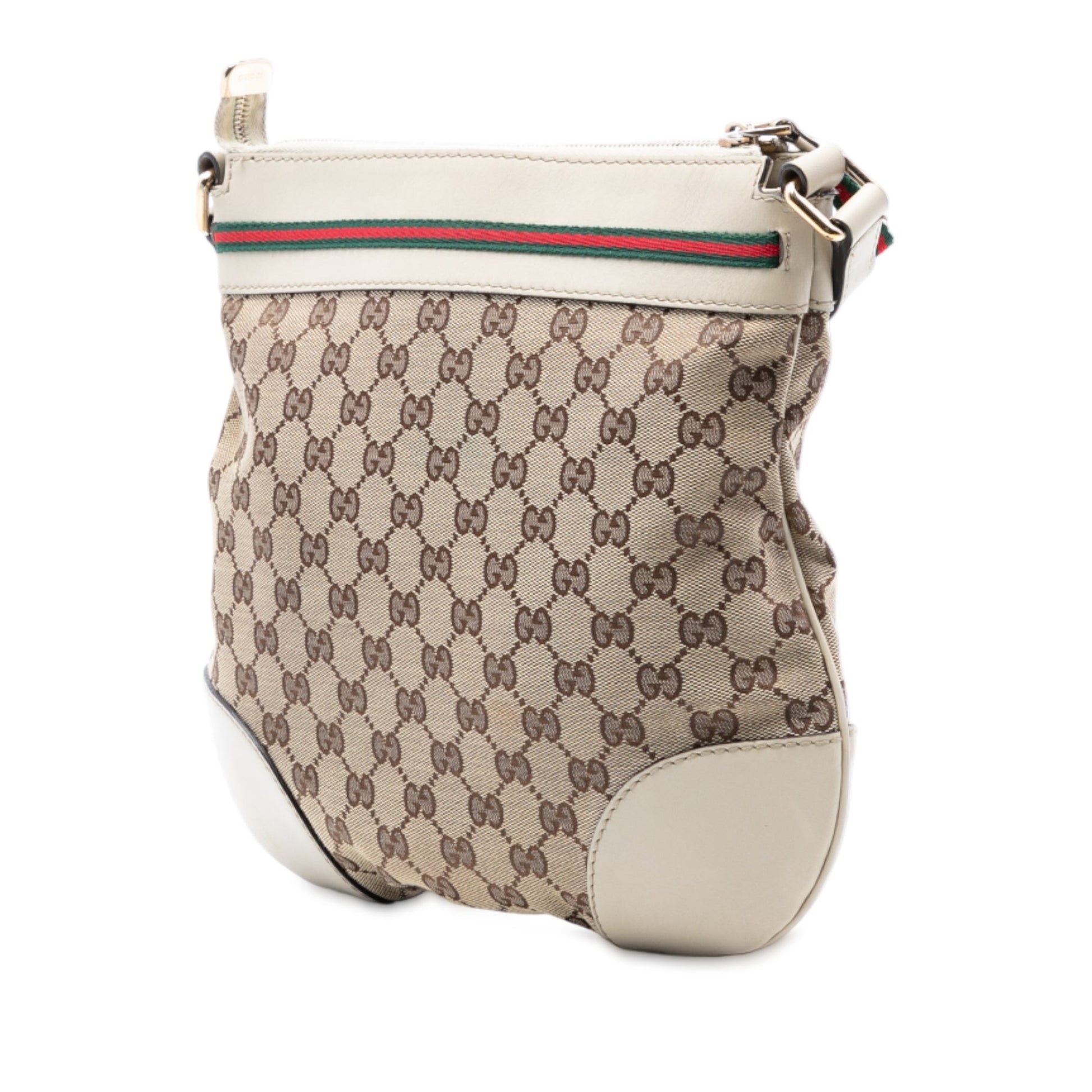 Gucci GG Canvas Web Mayfair Crossbody
