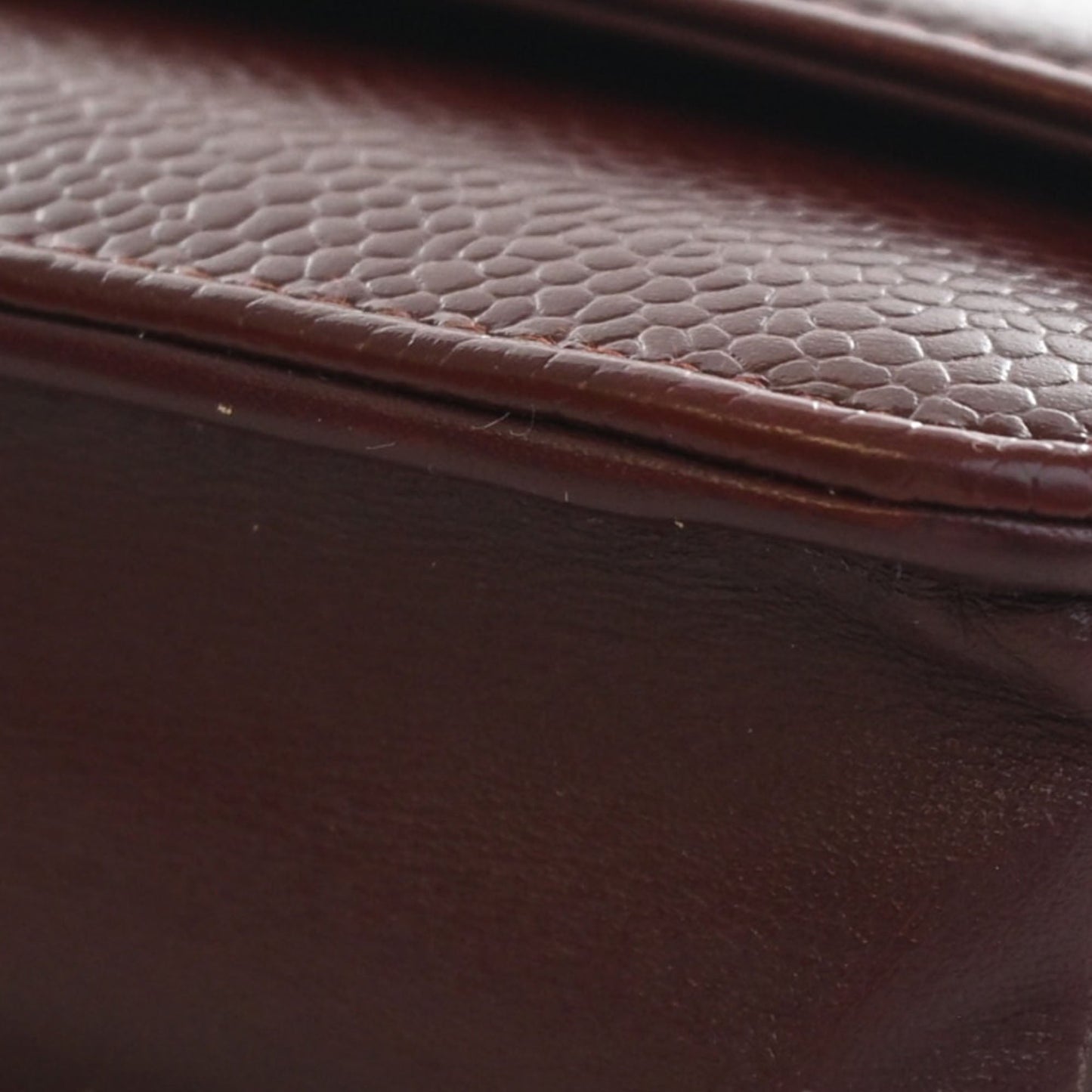 Chanel CC Caviar Wallet On Chain