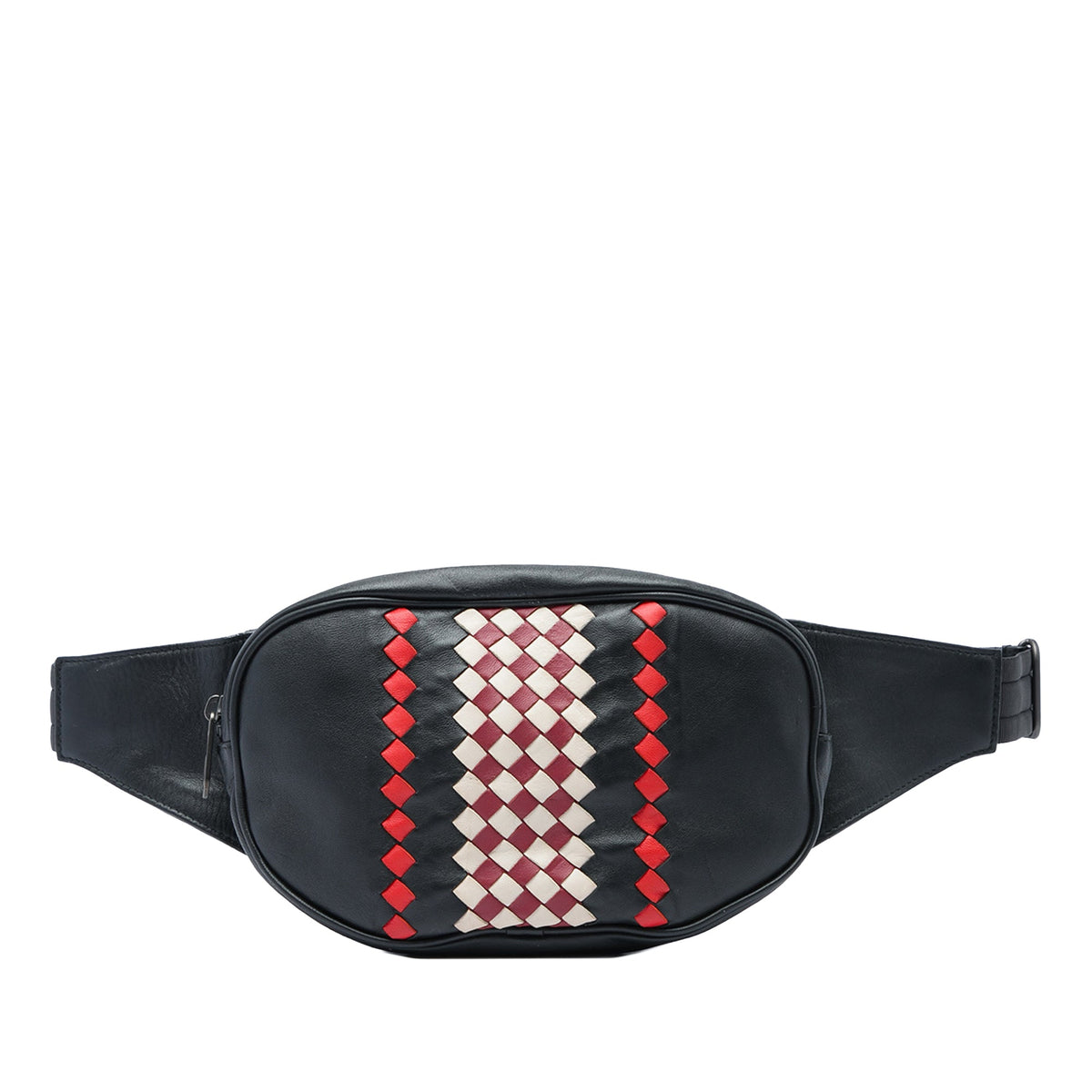 Bottega Veneta Intrecciato Trimmed Nappa Belt Bag