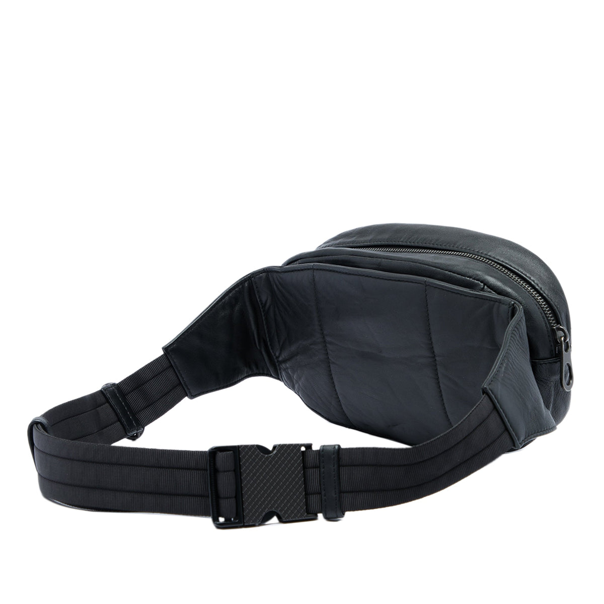Bottega Veneta Intrecciato Trimmed Nappa Belt Bag