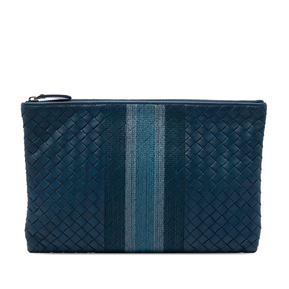 Bottega Veneta Nappa Intrecciato Line Stitch Clutch