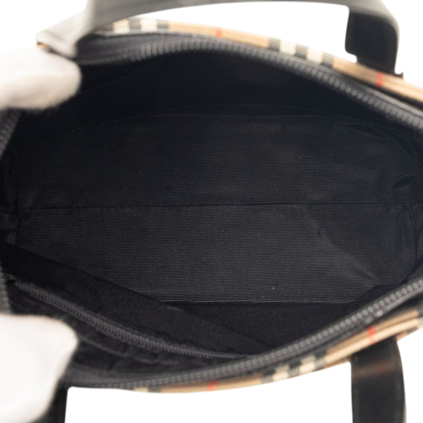 Burberry Haymarket Check Canvas Handbag