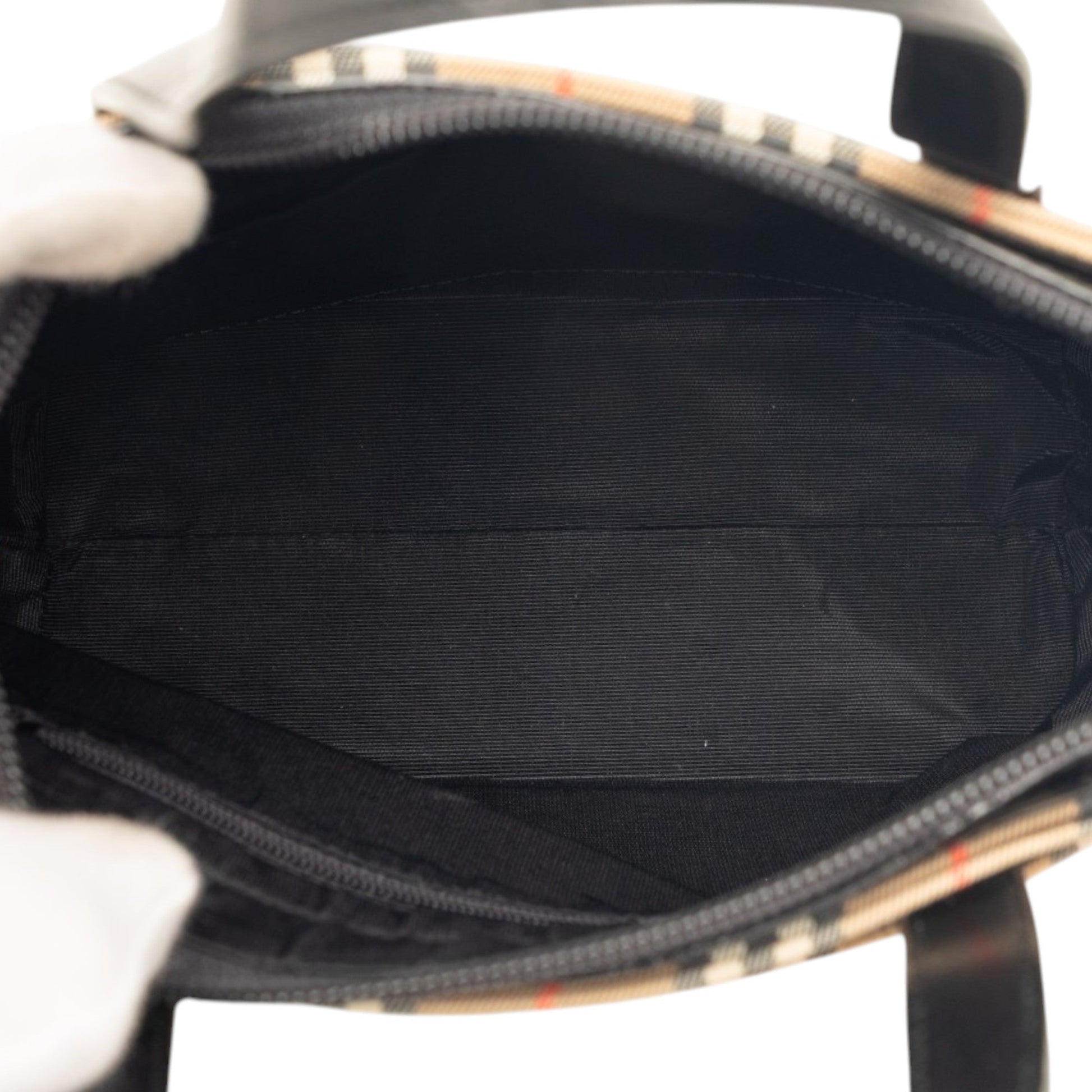 Burberry Haymarket Check Canvas Handbag