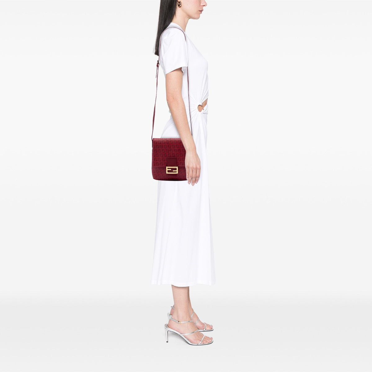 Fendi Zucchino Spalmati Crossbody