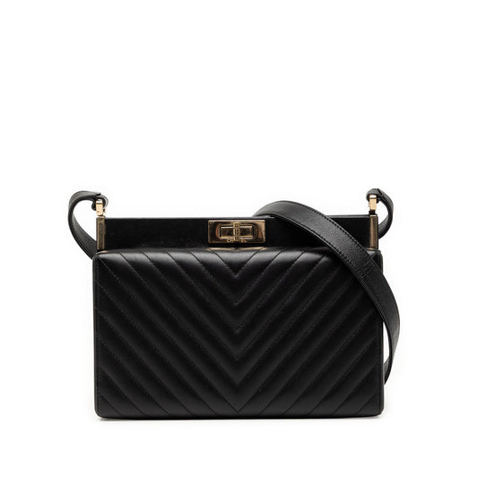Chanel Chevron Lambskin Reissue 2.55 Frame Crossbody