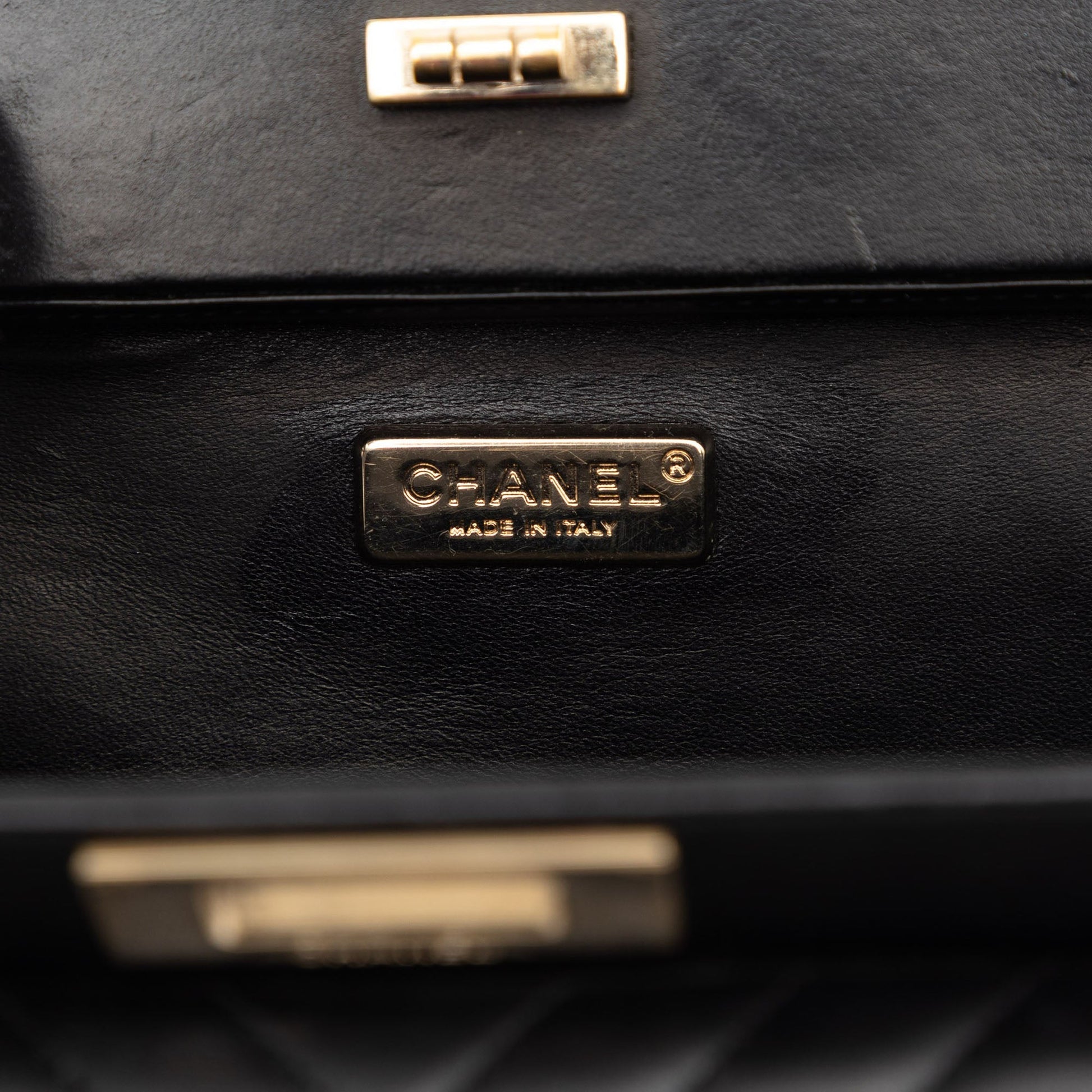 Chanel Chevron Lambskin Reissue 2.55 Frame Crossbody