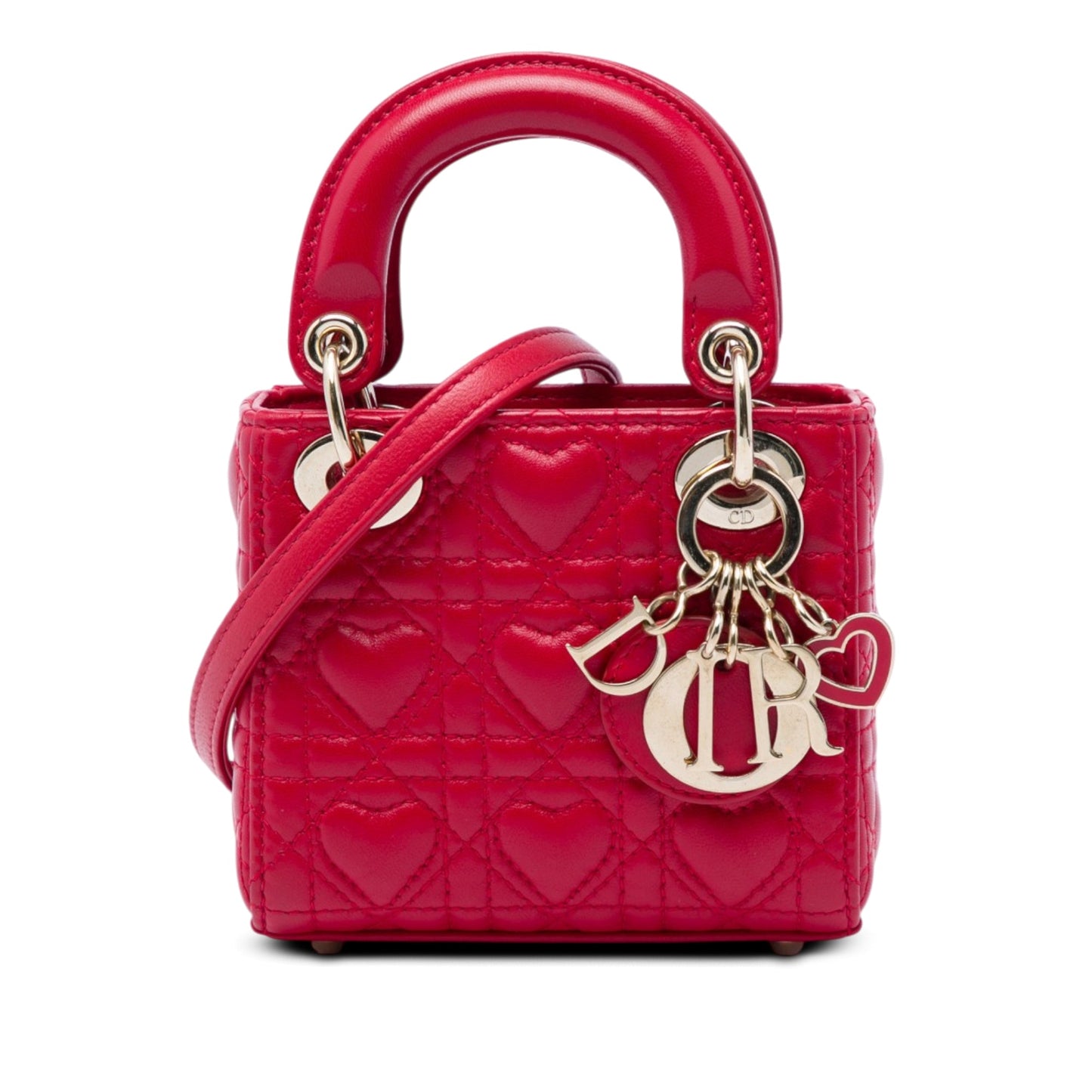 Dior DiorAmour Micro Lambskin Cannage Lady Dior