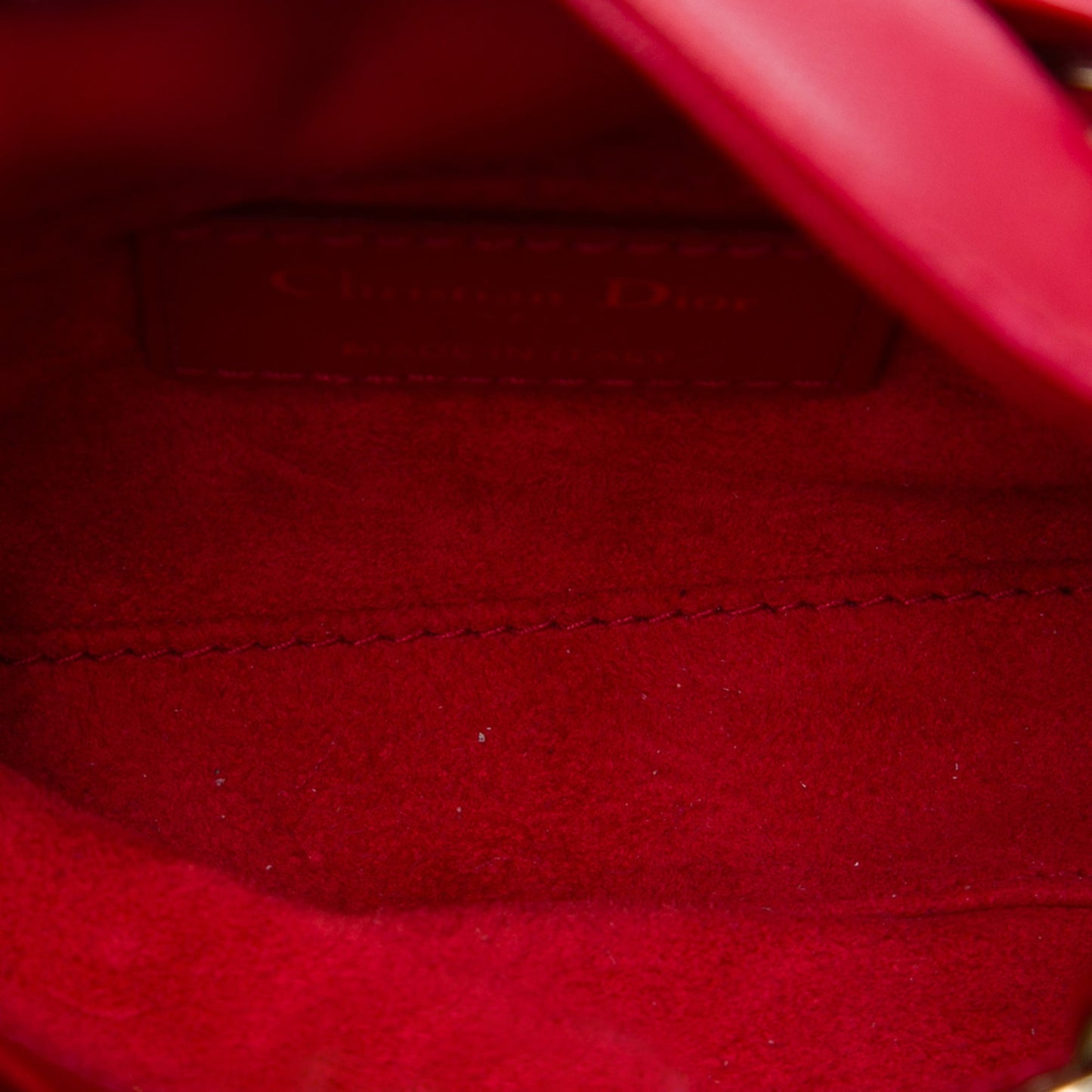 Dior DiorAmour Micro Lambskin Cannage Lady Dior