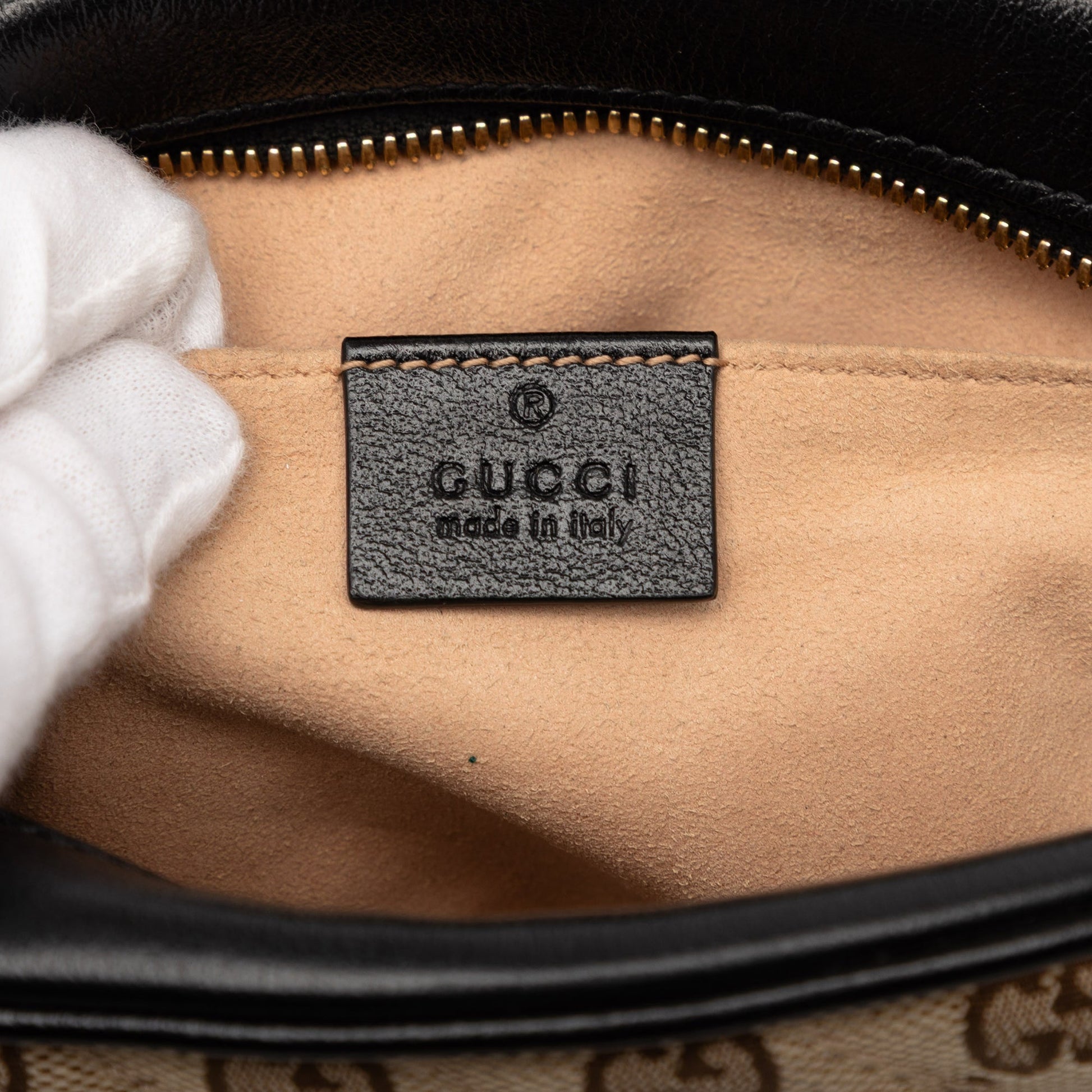 Gucci Small GG Marmont Matelasse GG Canvas and Leather Crossbody