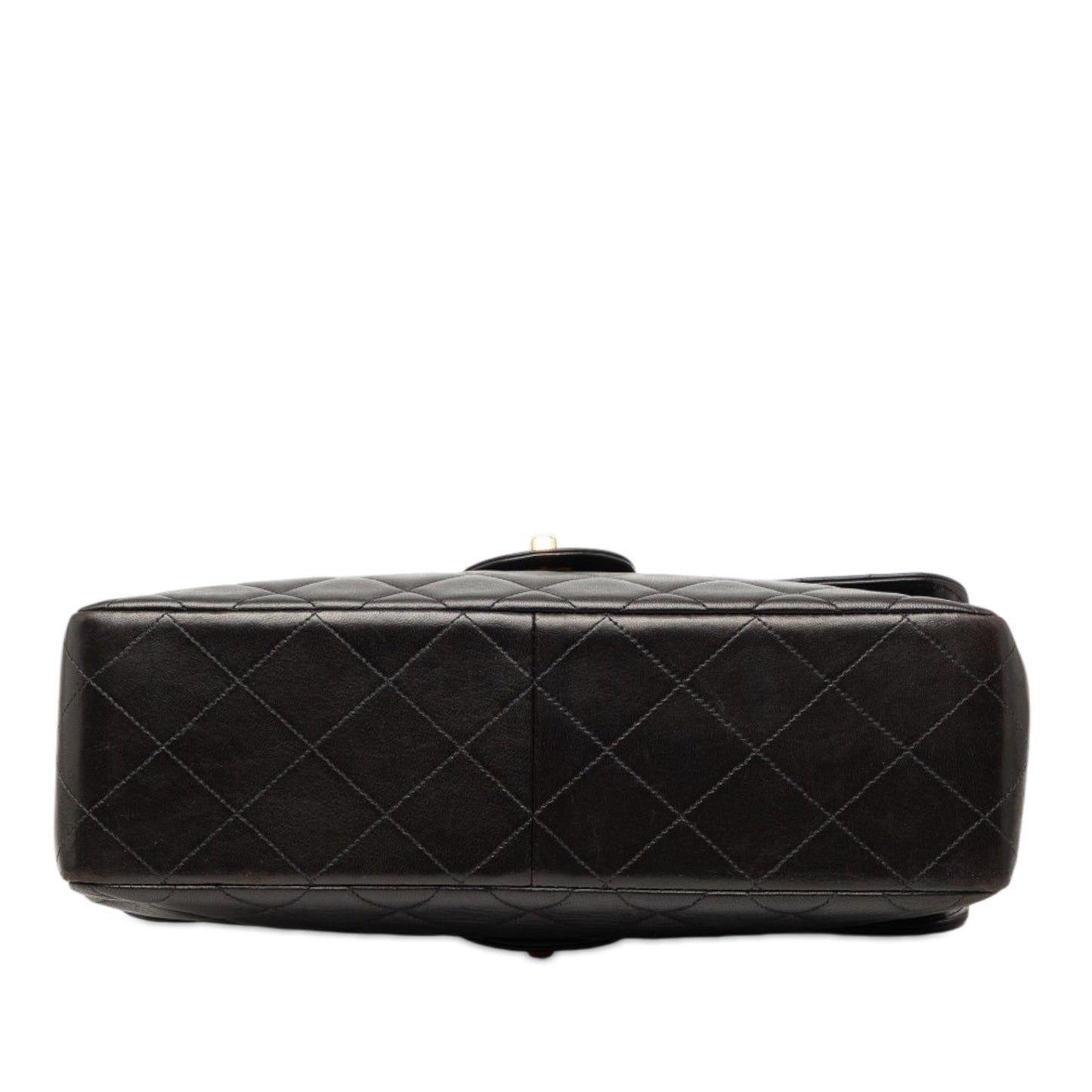 Chanel Jumbo Quilted Lambskin Double Sided Flap
