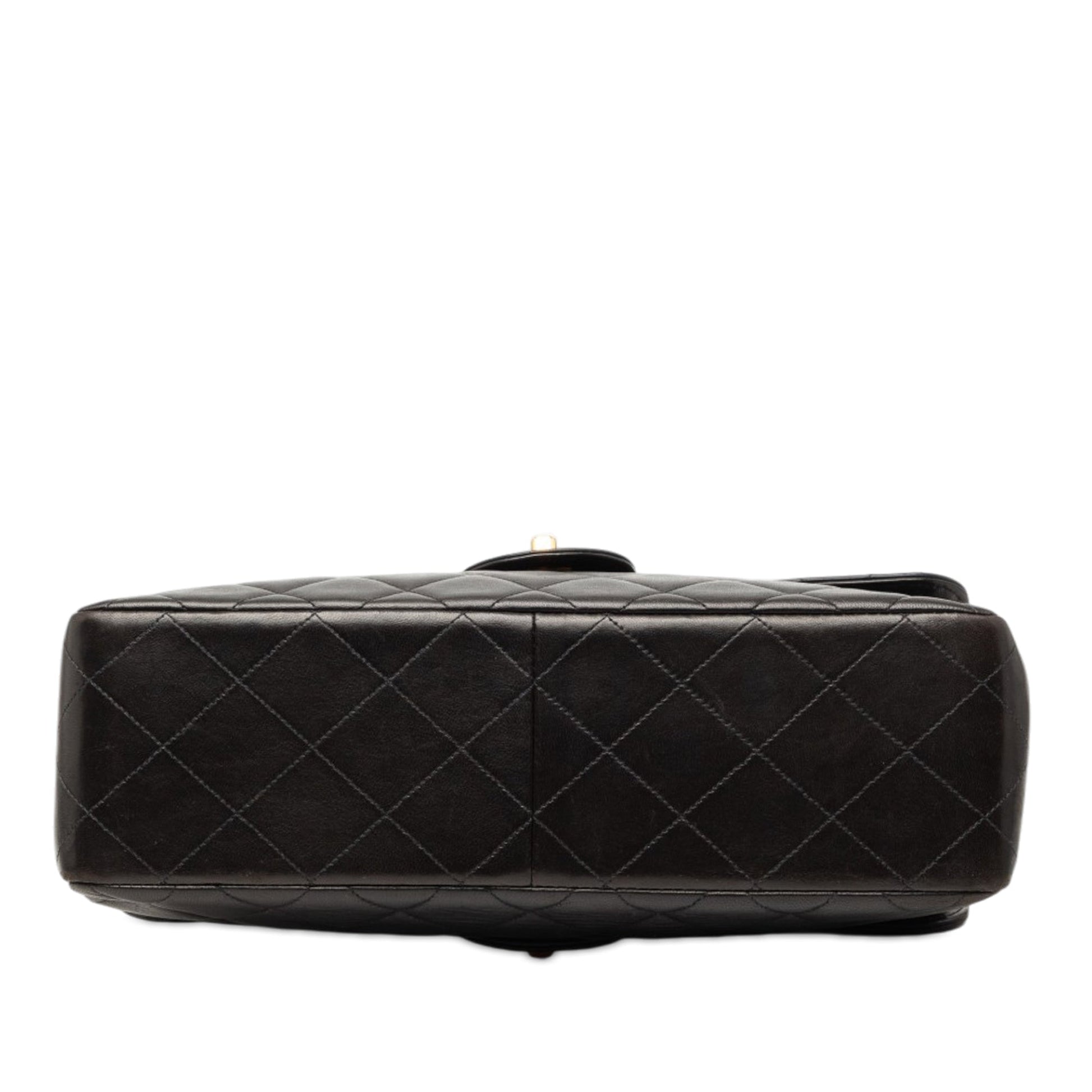 Chanel Jumbo Quilted Lambskin Double Sided Flap