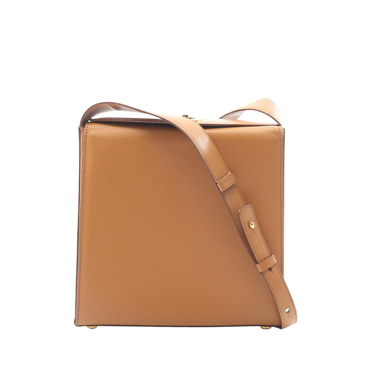 Celine Leather Turnlock Crossbody