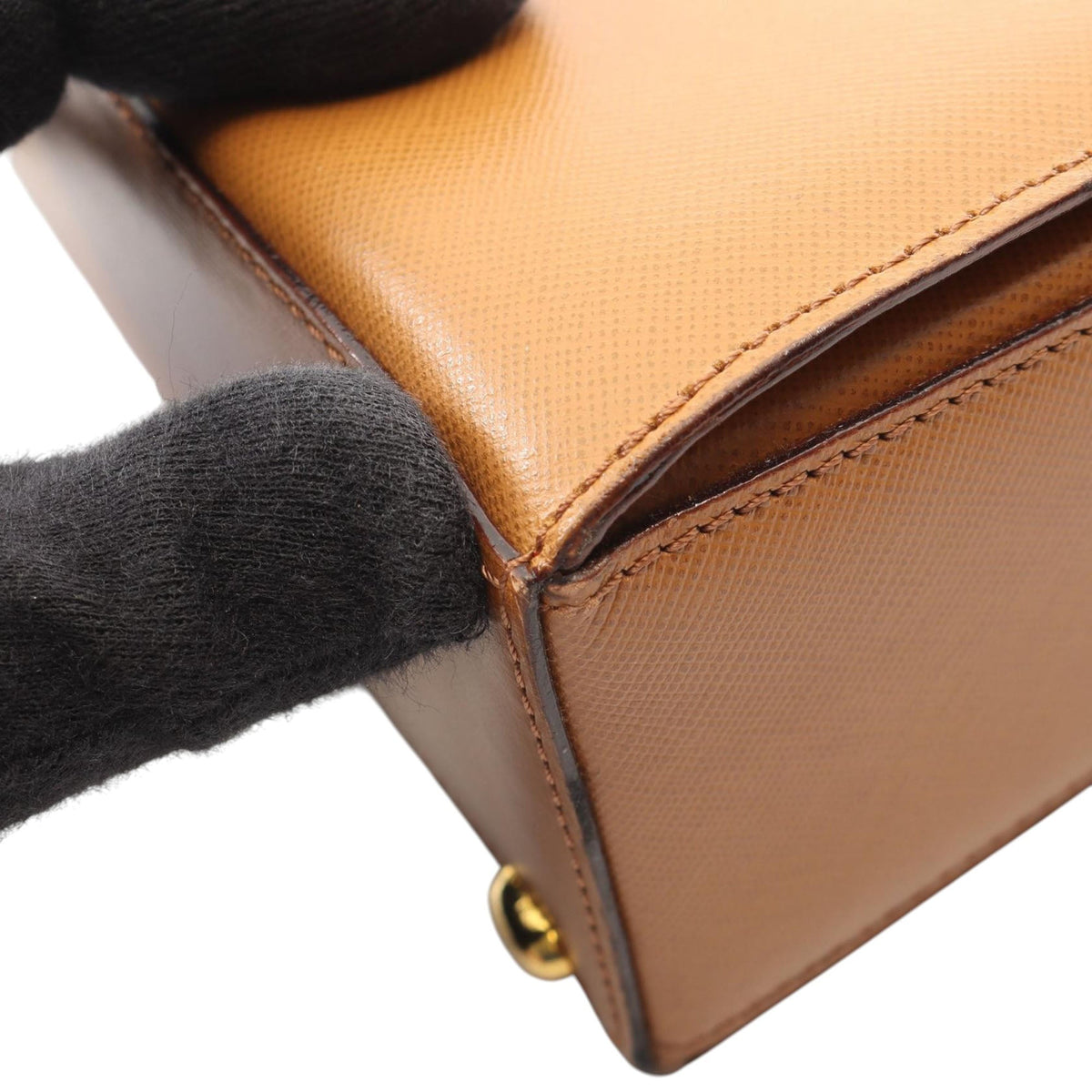 Celine Leather Turnlock Crossbody