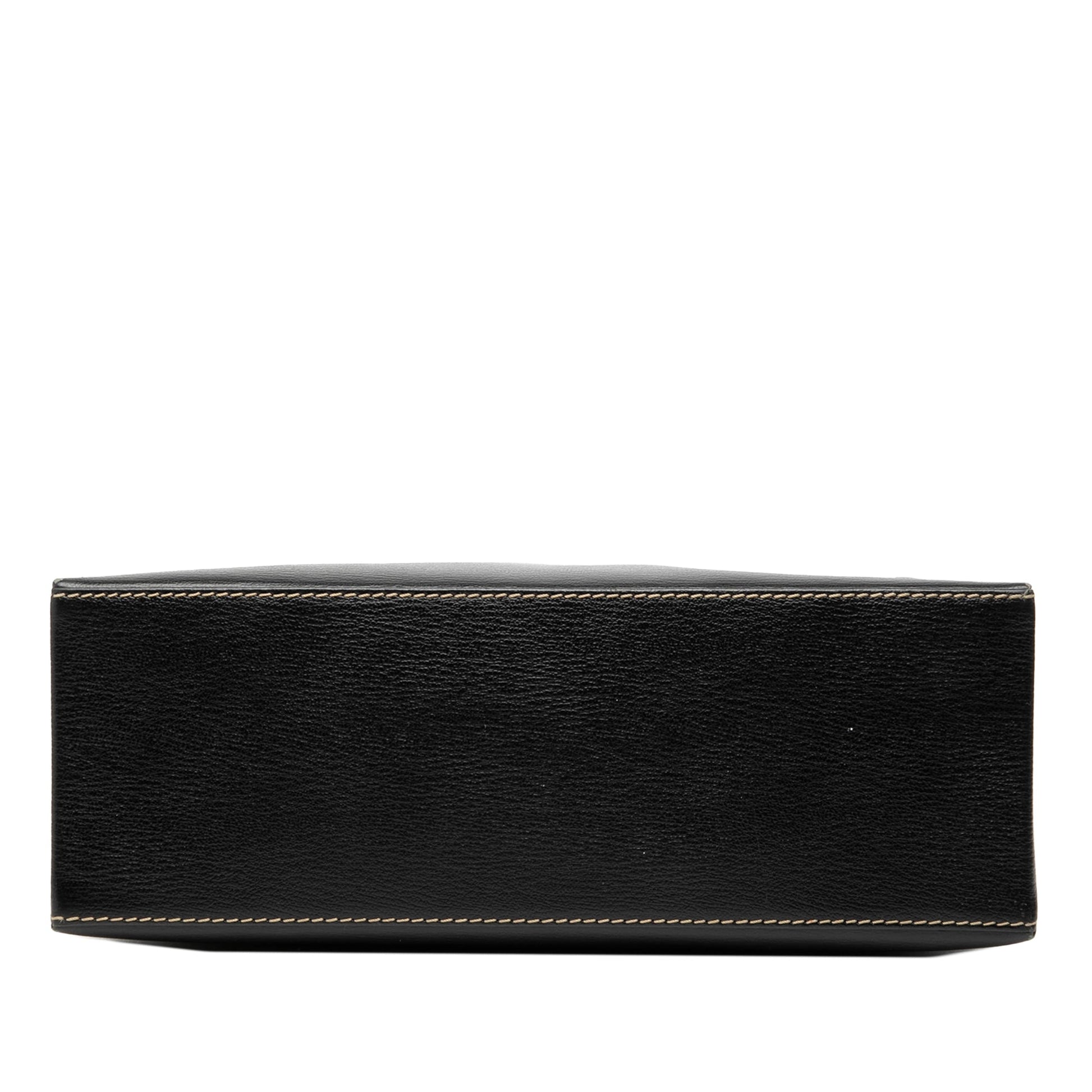 LOEWE Leather Velazquez Twist Satchel
