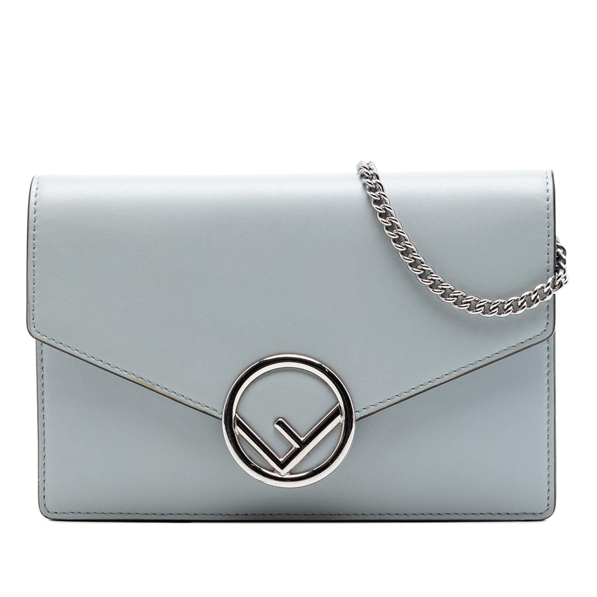 Fendi Leather F Is Fendi Envelope Wallet On Chain