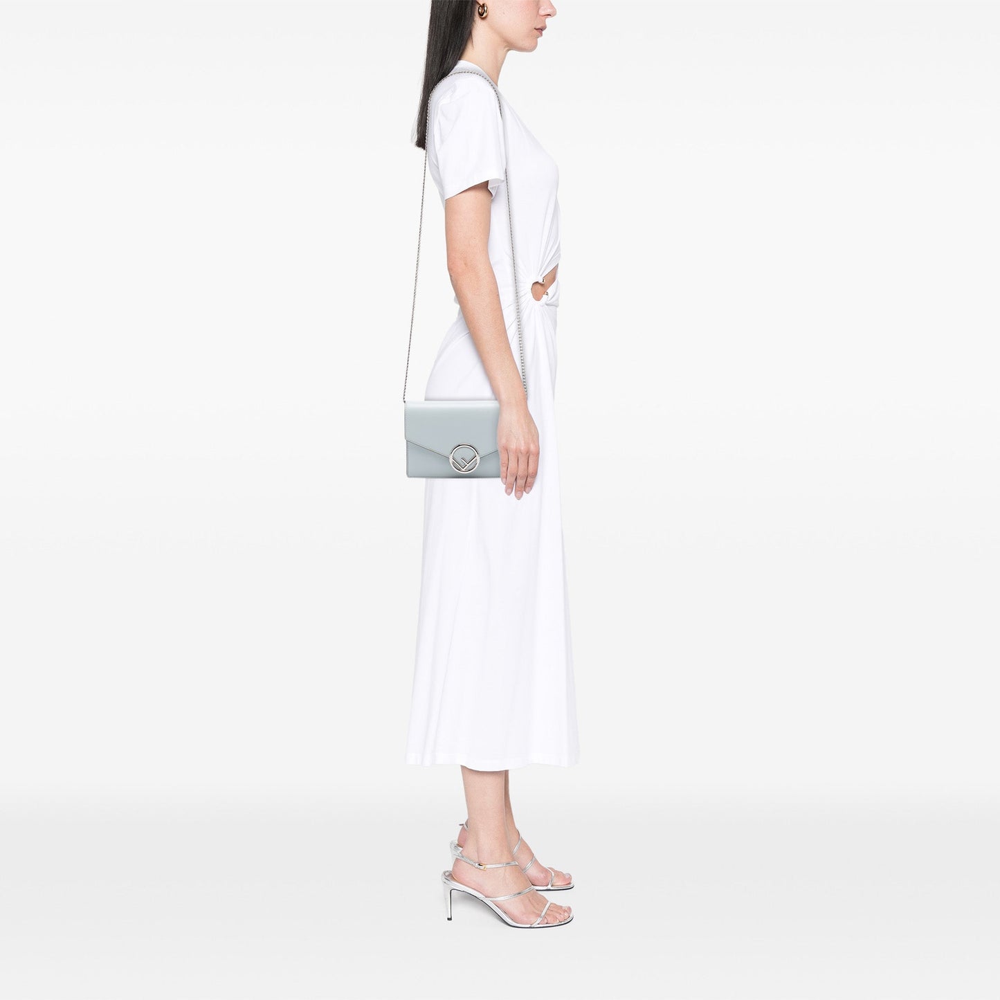 Fendi Leather F Is Fendi Envelope Wallet On Chain
