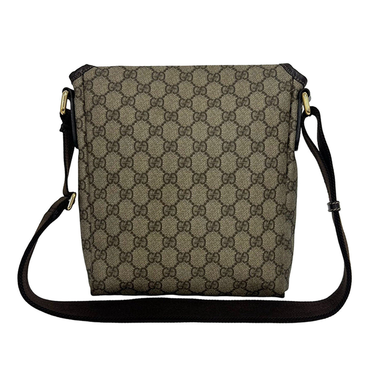 Gucci GG Supreme Crossbody — Beige