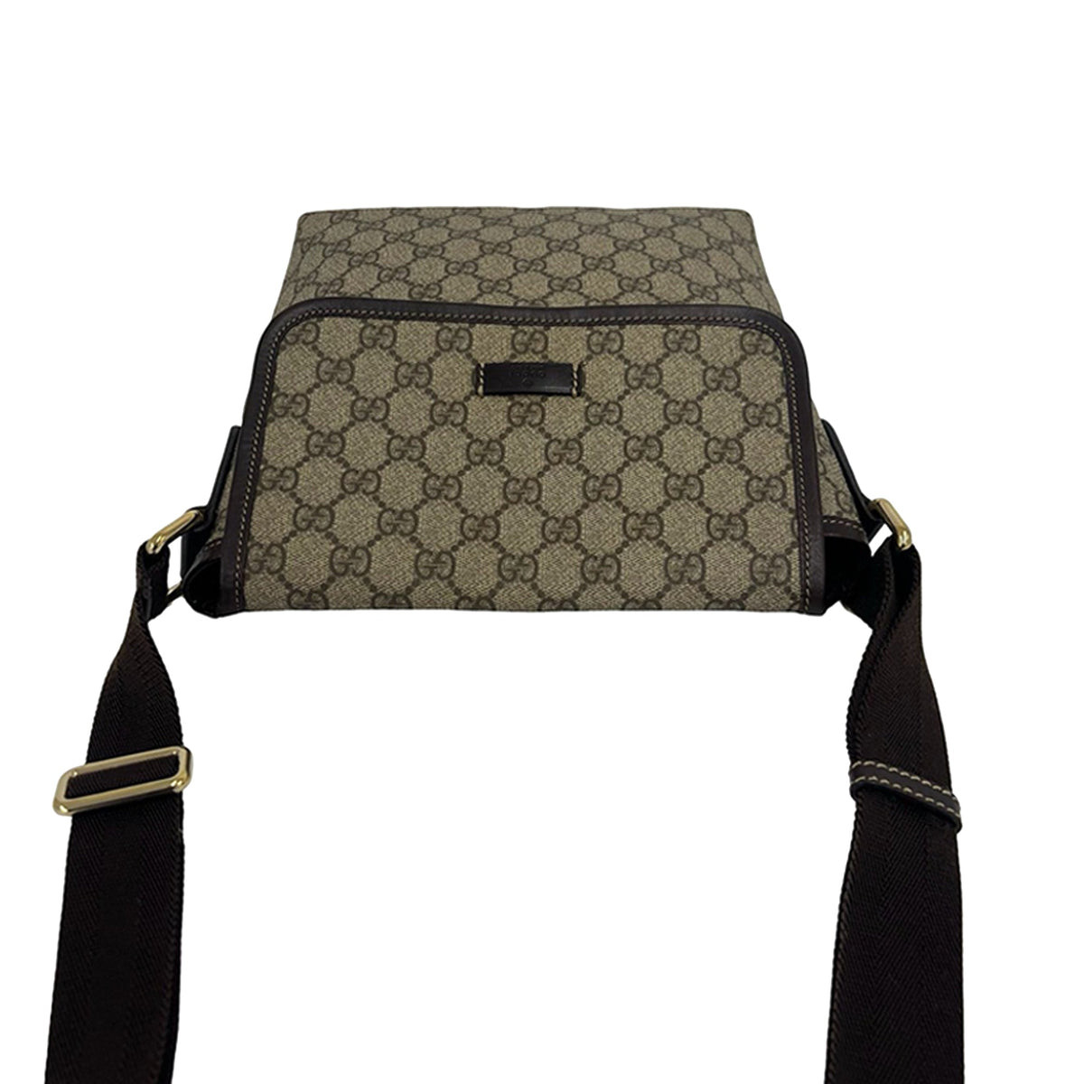 Gucci GG Supreme Crossbody — Beige
